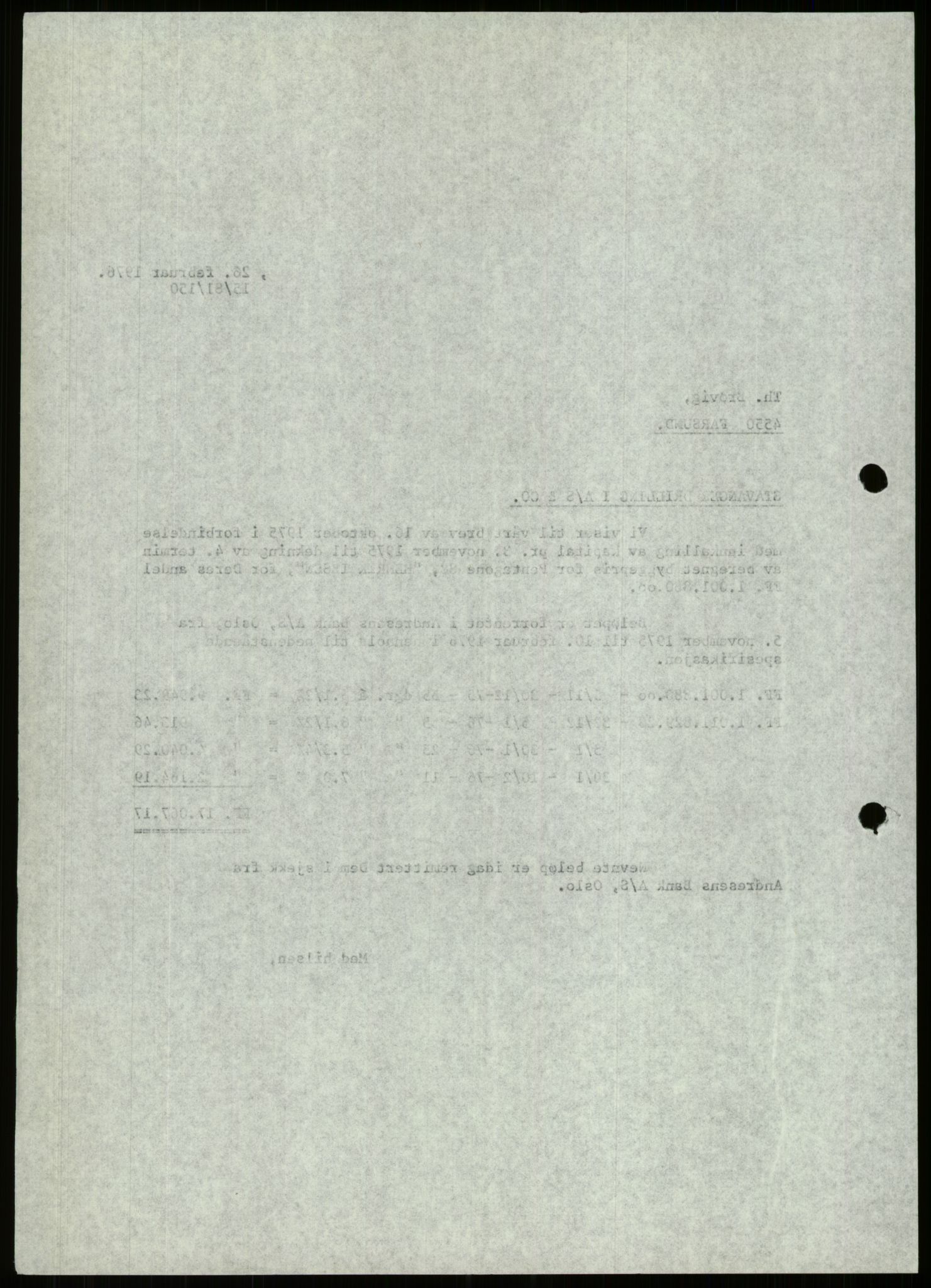 Pa 1503 - Stavanger Drilling AS, AV/SAST-A-101906/D/L0006: Korrespondanse og saksdokumenter, 1974-1984, p. 1297