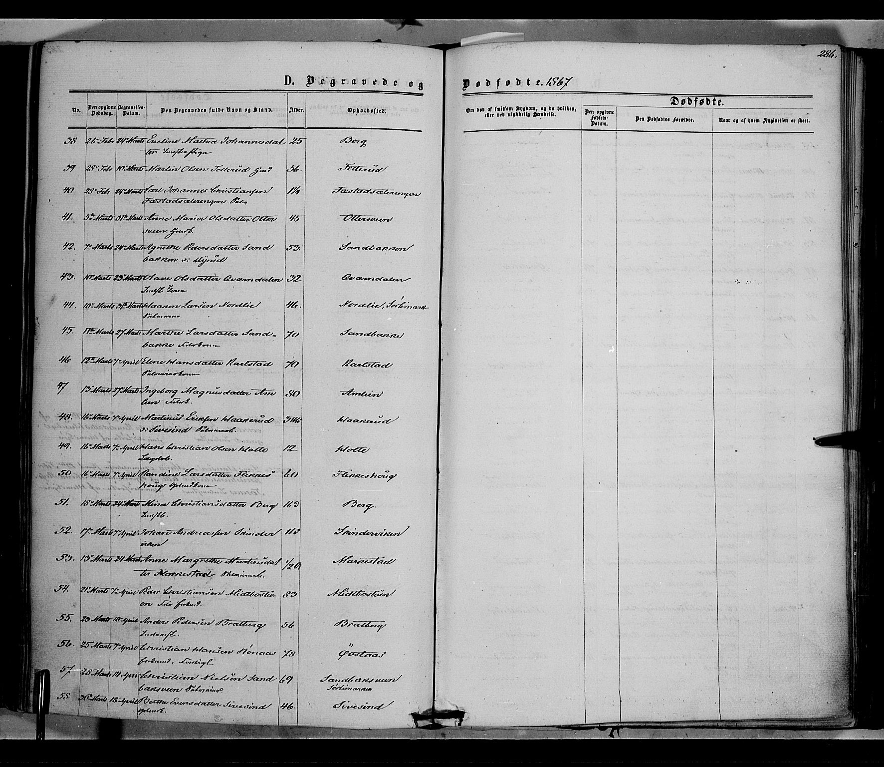 Vestre Toten prestekontor, AV/SAH-PREST-108/H/Ha/Haa/L0007: Parish register (official) no. 7, 1862-1869, p. 286