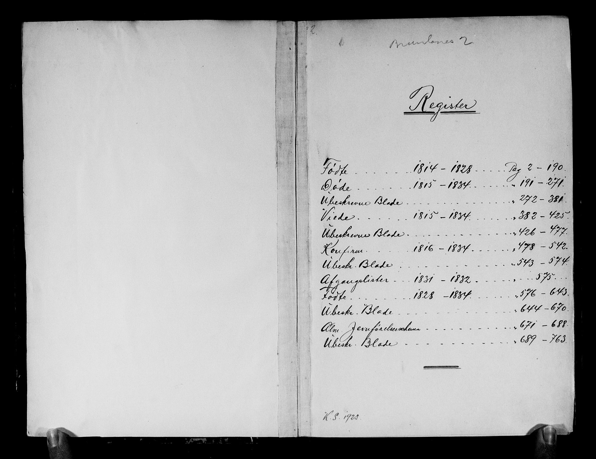 Brunlanes kirkebøker, SAKO/A-342/G/Ga/L0001: Parish register (copy) no. I 1, 1814-1834