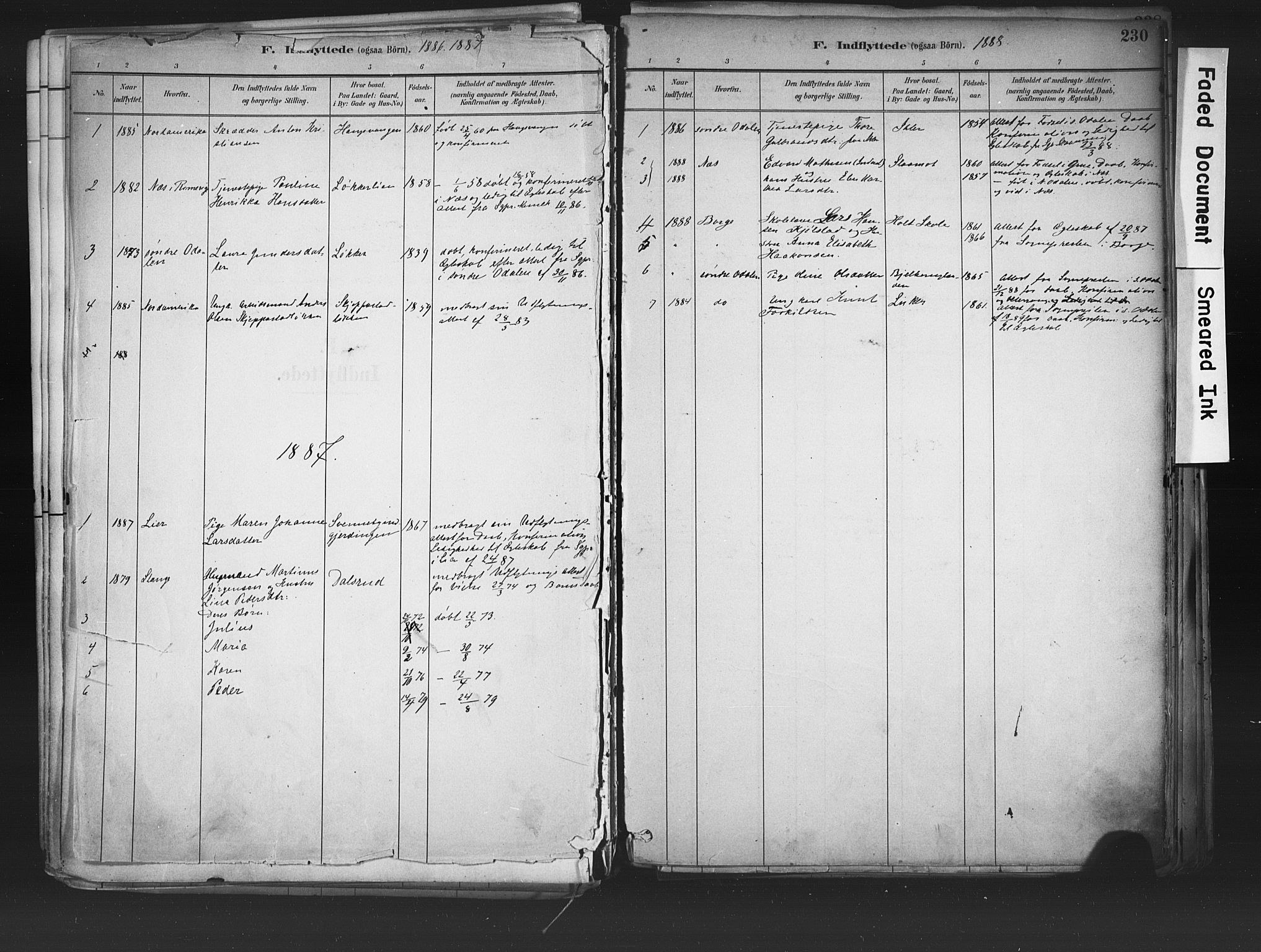 Nord-Odal prestekontor, AV/SAH-PREST-032/H/Ha/Haa/L0006: Parish register (official) no. 6, 1886-1901, p. 230