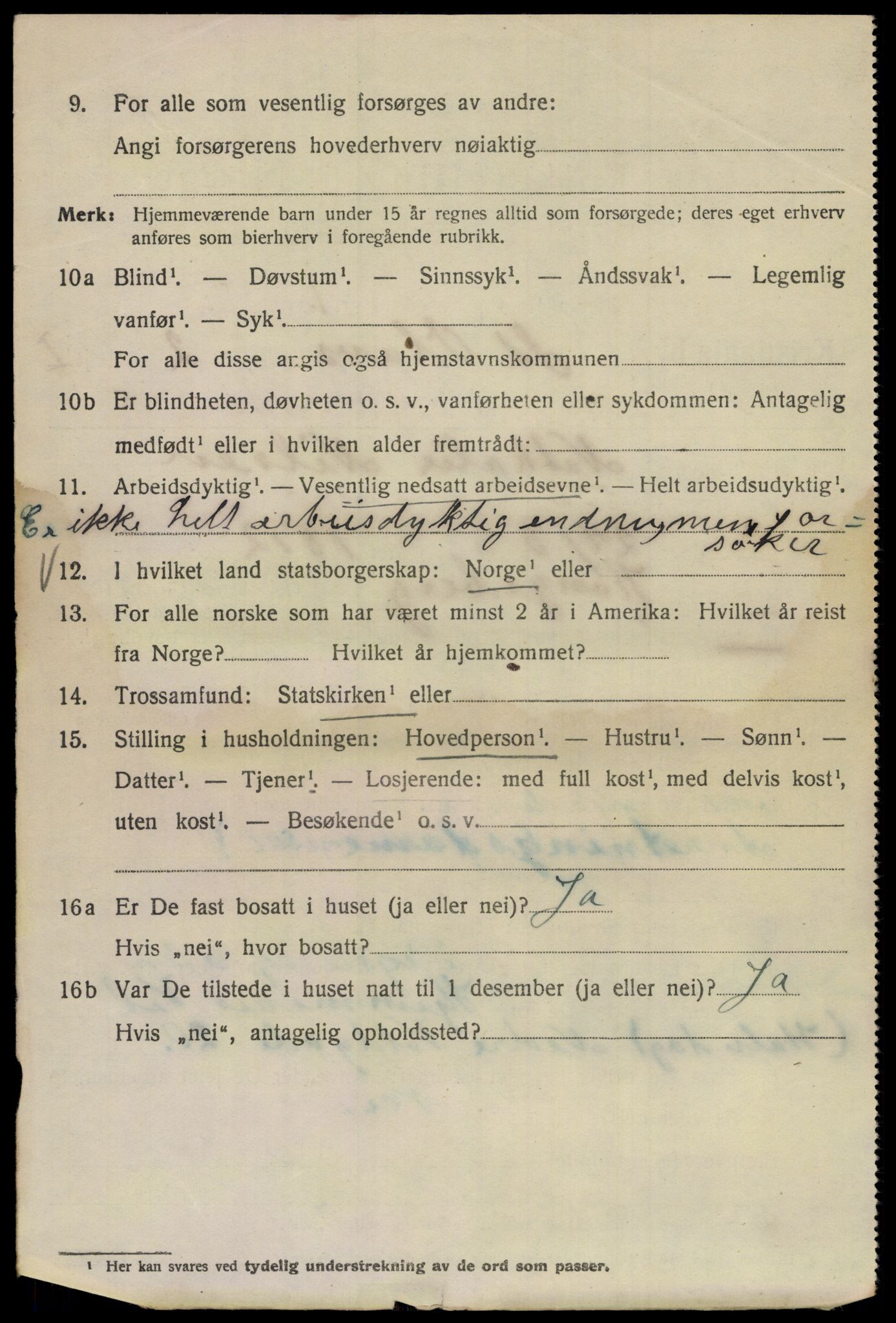 SAO, 1920 census for Kristiania, 1920, p. 534162