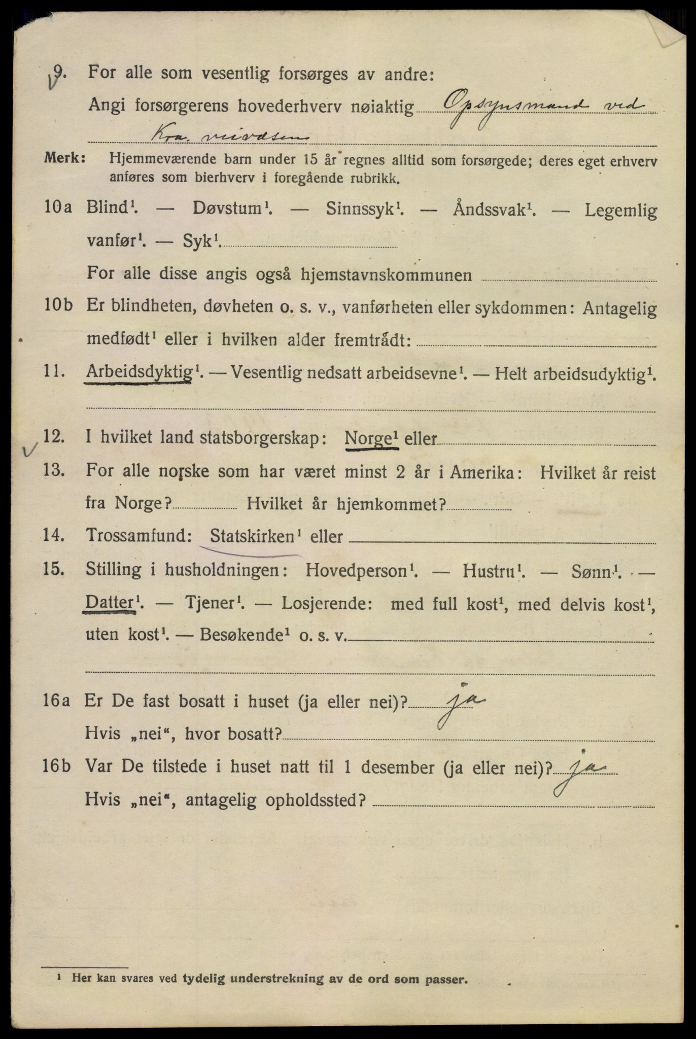 SAO, 1920 census for Kristiania, 1920, p. 376384