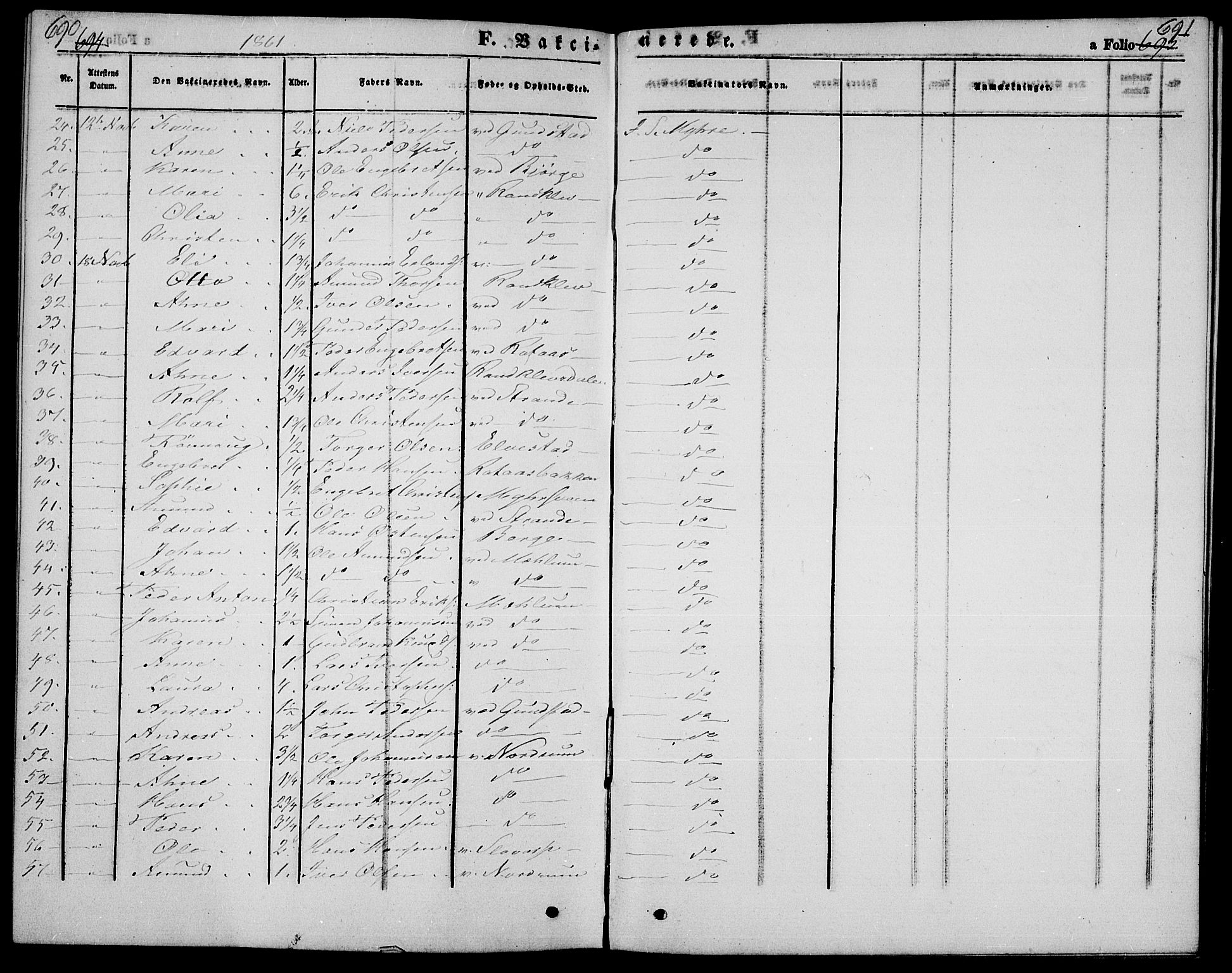 Ringebu prestekontor, SAH/PREST-082/H/Ha/Hab/L0003: Parish register (copy) no. 3, 1854-1866, p. 690-691