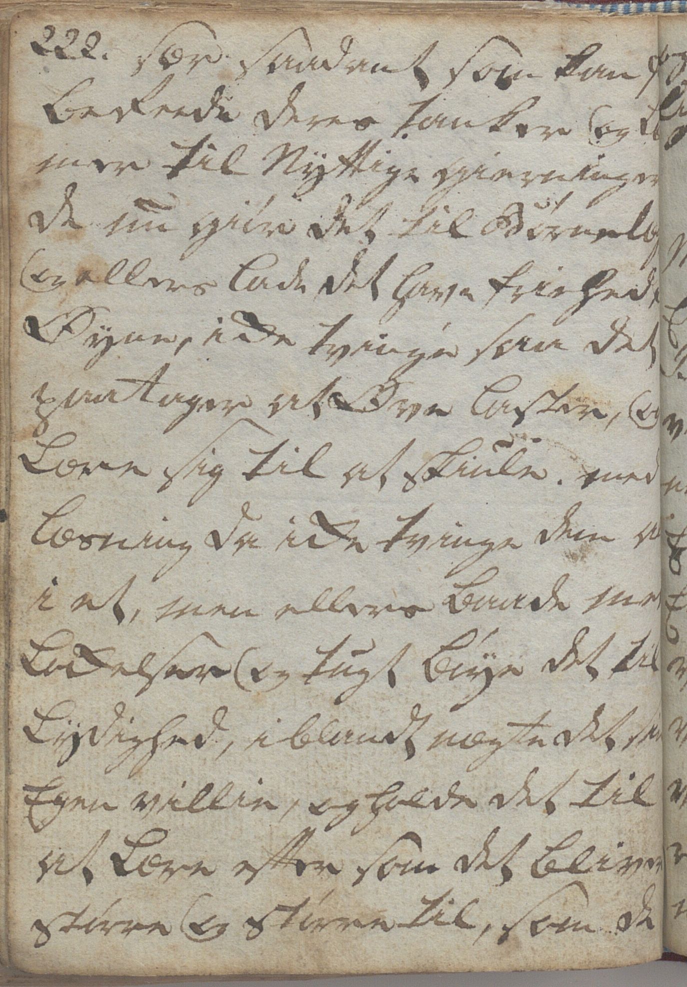 Heggtveitsamlingen, TMF/A-1007/H/L0047/0005: Kopibøker, brev etc.  / "MF I"(Kopibok frå Heggtveits samling), 1800-1823, p. 222