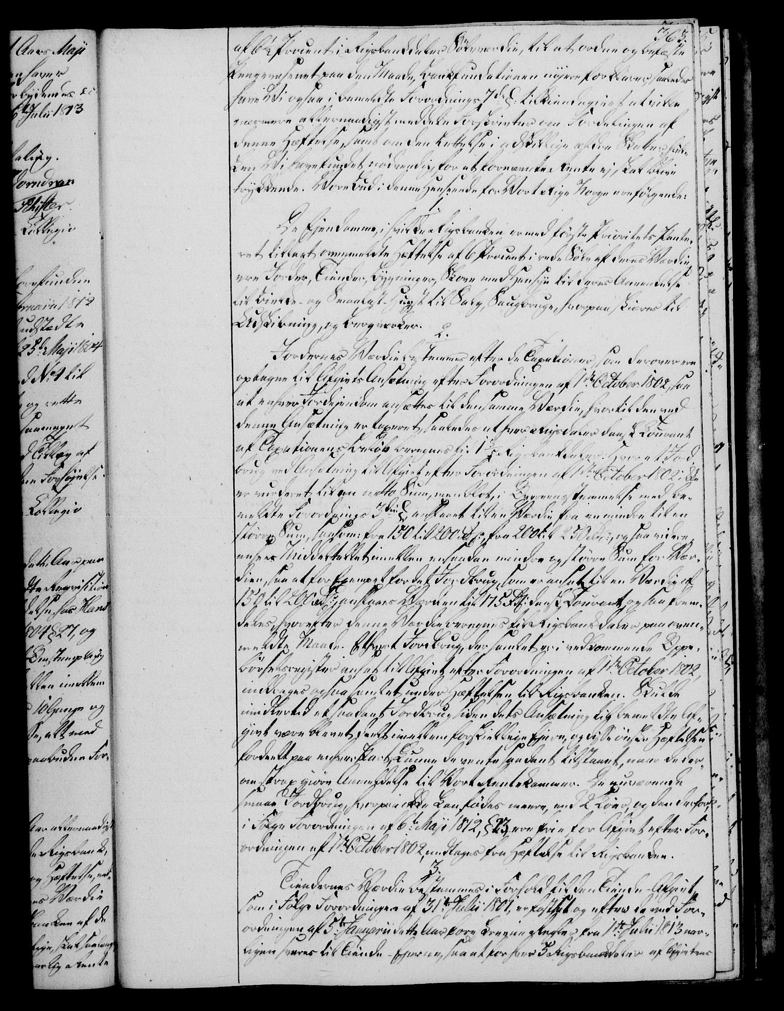Rentekammeret, Kammerkanselliet, RA/EA-3111/G/Gg/Gga/L0020: Norsk ekspedisjonsprotokoll med register (merket RK 53.20), 1811-1814, p. 363
