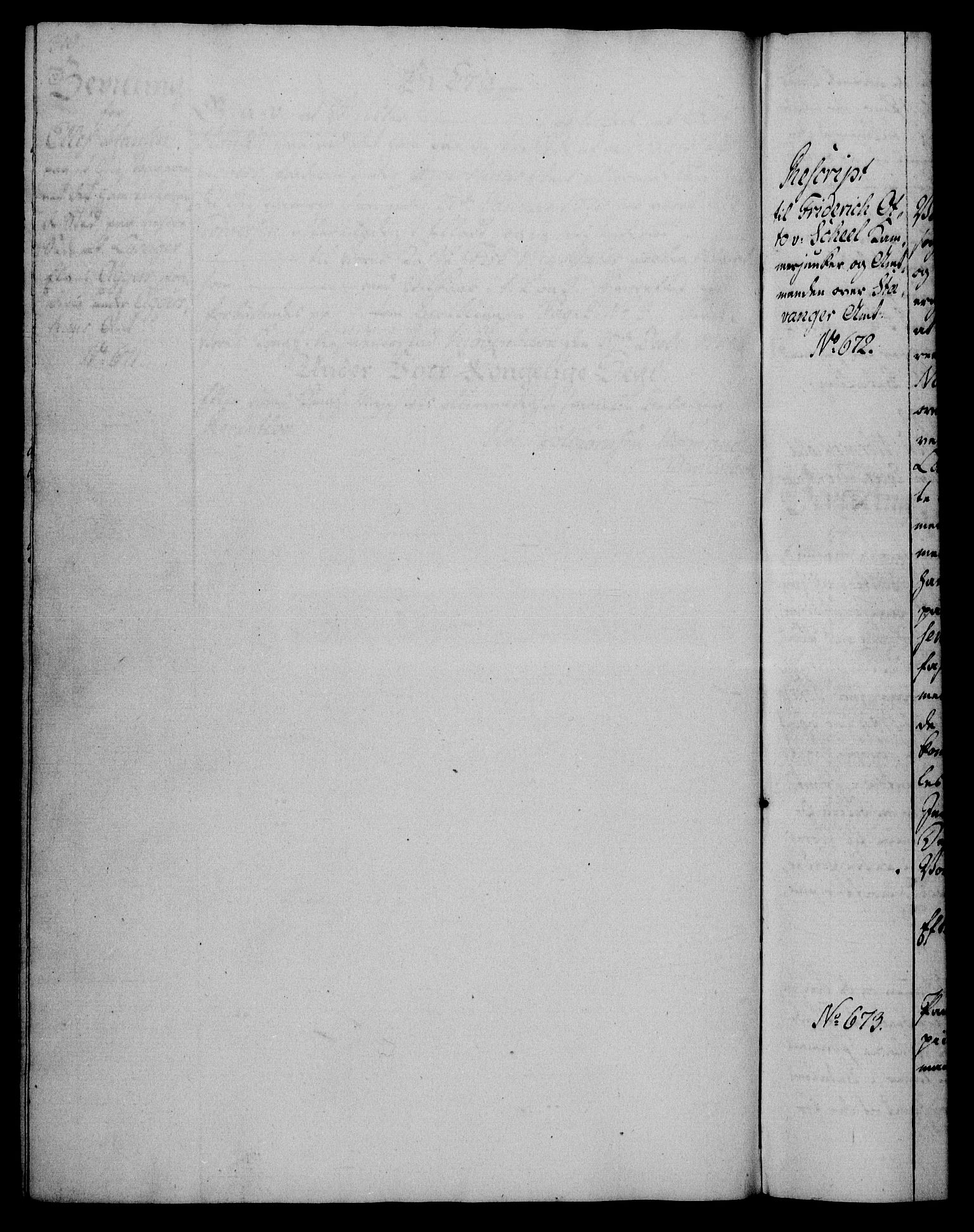 Rentekammeret, Kammerkanselliet, RA/EA-3111/G/Gg/Gga/L0016: Norsk ekspedisjonsprotokoll med register (merket RK 53.16), 1794-1800, p. 312