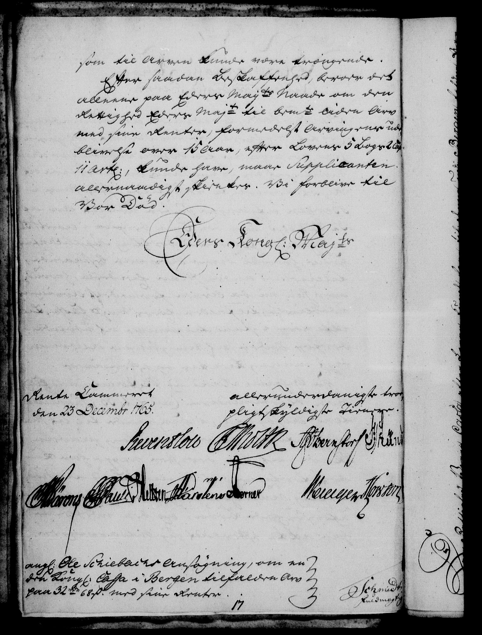 Rentekammeret, Kammerkanselliet, RA/EA-3111/G/Gf/Gfa/L0048: Norsk relasjons- og resolusjonsprotokoll (merket RK 52.48), 1766, p. 30