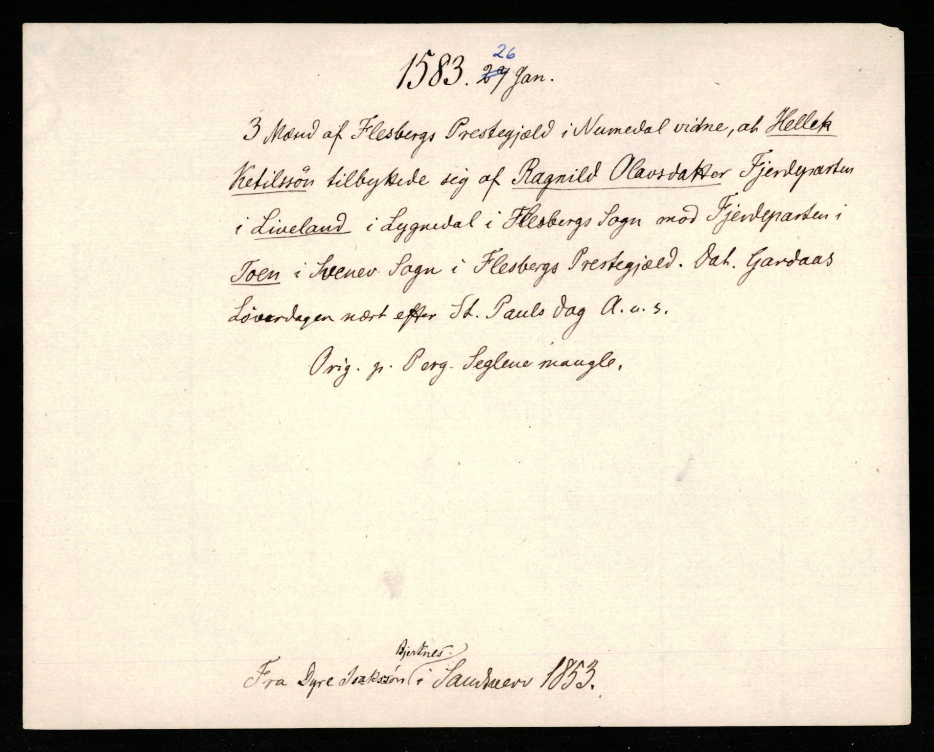 Riksarkivets diplomsamling, AV/RA-EA-5965/F35/F35b/L0002: Riksarkivets diplomer, seddelregister, 1567-1583, p. 691