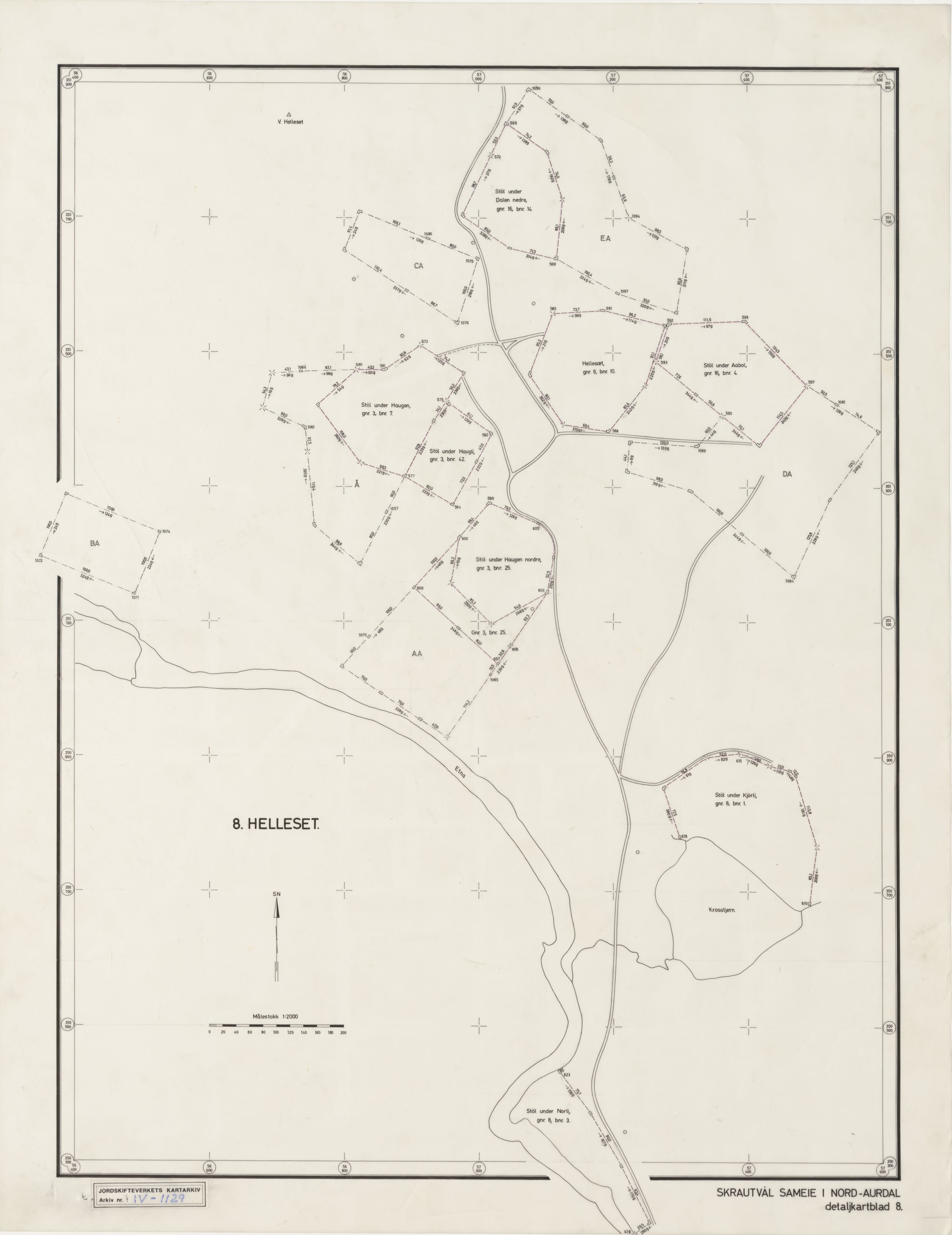 Jordskifteverkets kartarkiv, AV/RA-S-3929/T, 1859-1988, p. 1445