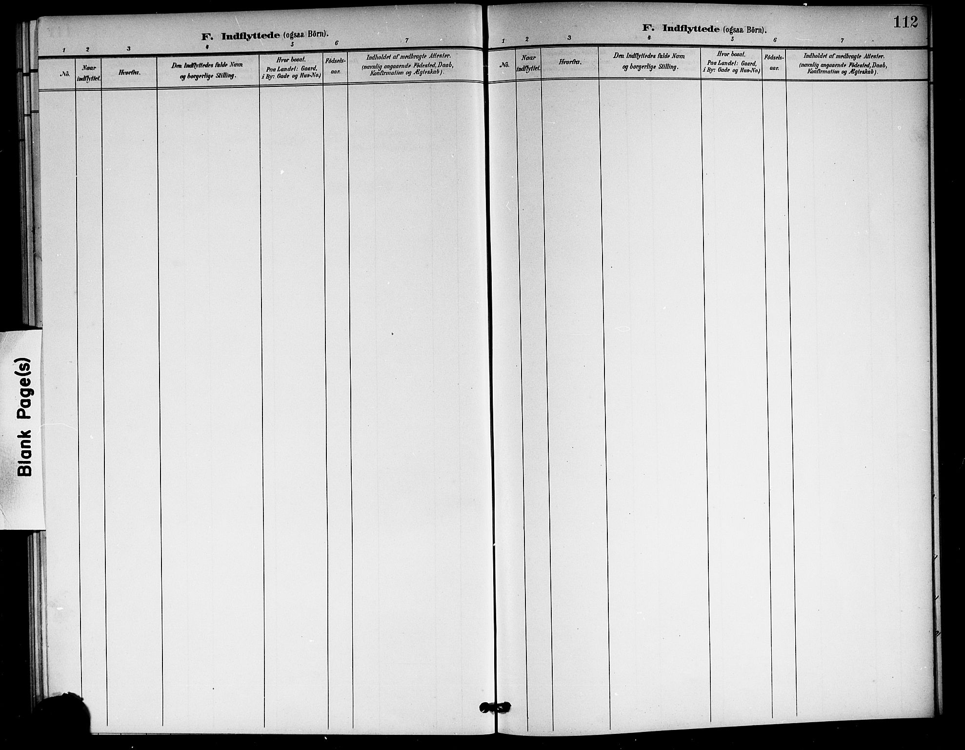 Rollag kirkebøker, AV/SAKO-A-240/G/Gb/L0003: Parish register (copy) no. II 3, 1897-1919, p. 112