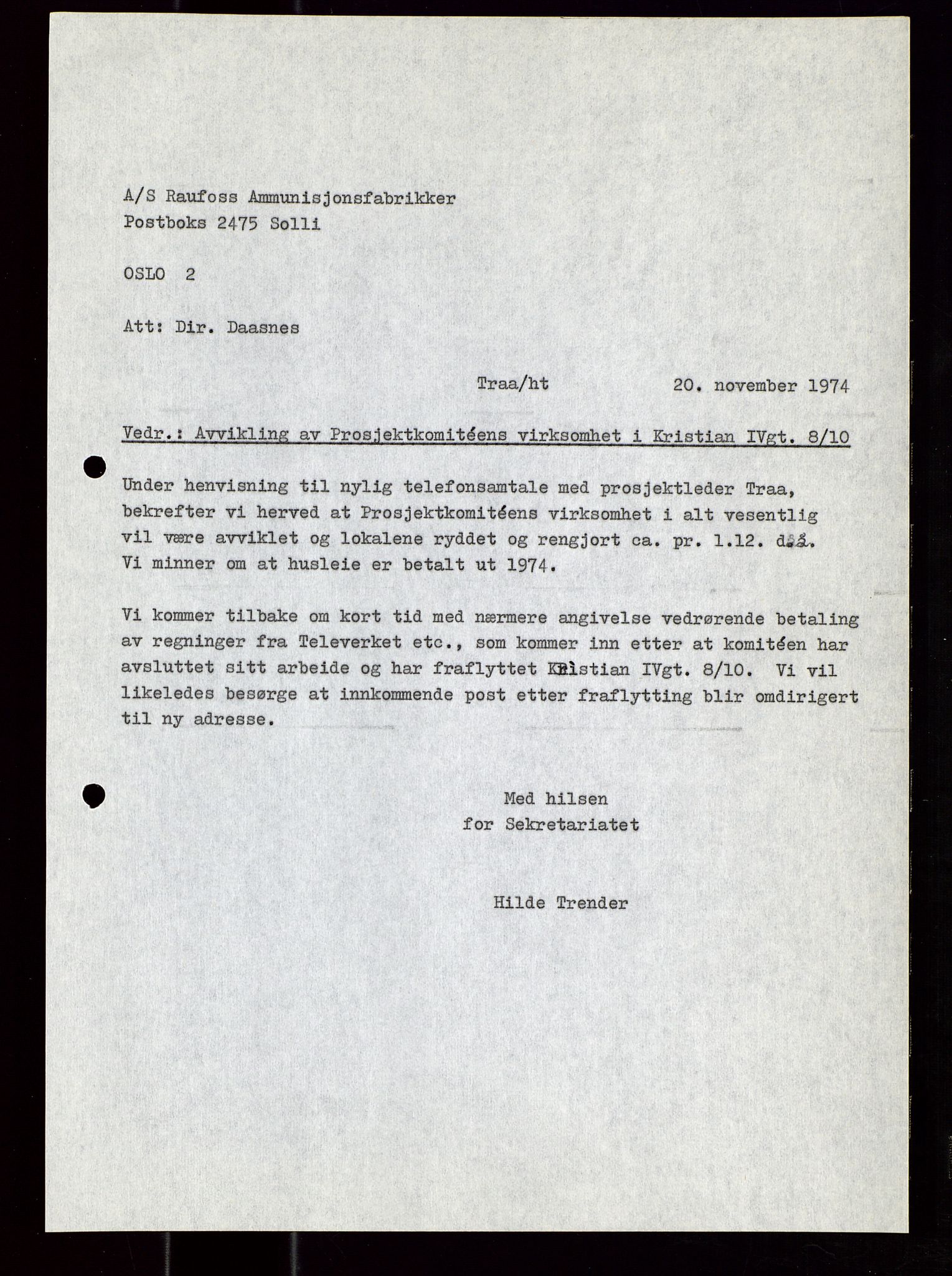 Industridepartementet, Oljekontoret, AV/SAST-A-101348/Di/L0002: DWP, måneds- kvartals- halvårs- og årsrapporter, økonomi, personell, div., 1972-1974, p. 568