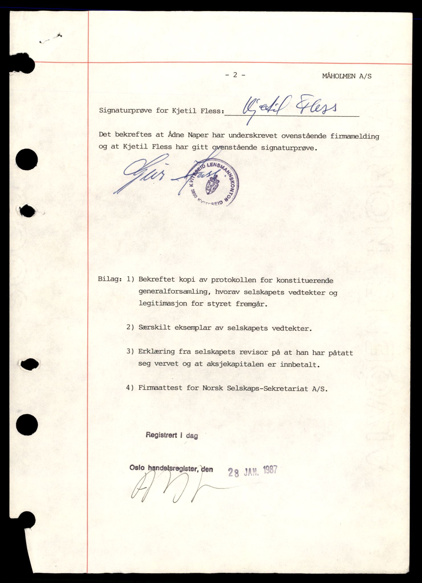 Oslo byfogd, Handelsregisteret, AV/SAT-A-10867/G/Gb/Gba/L0128: Aksjeselskap, Ma-Map, 1944-1990