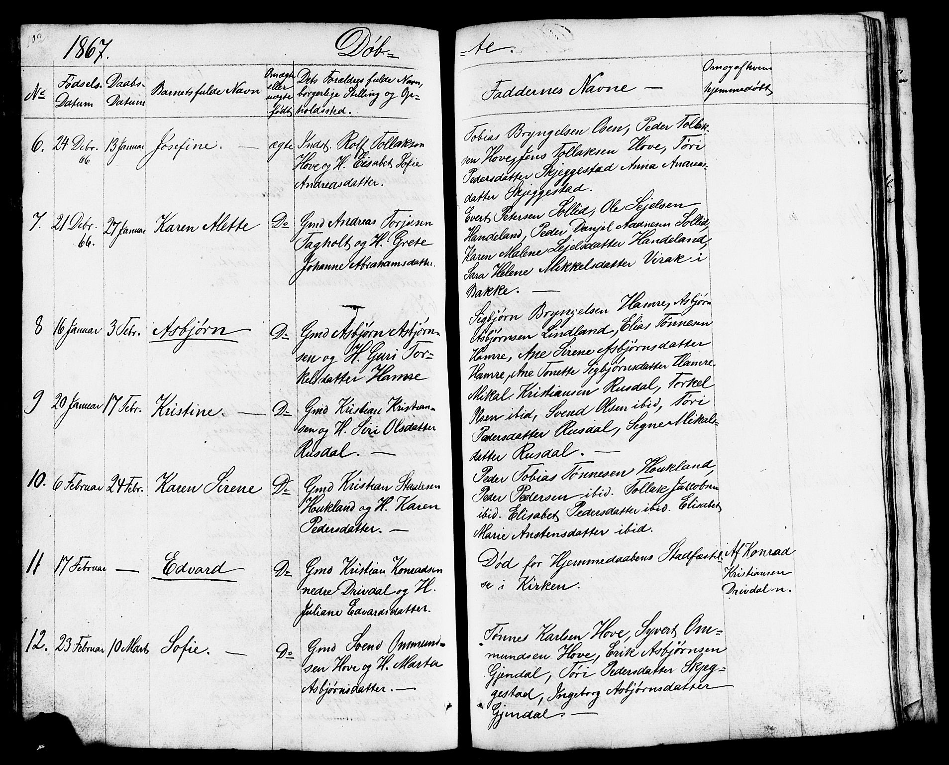 Lund sokneprestkontor, AV/SAST-A-101809/S07/L0003: Parish register (copy) no. B 3, 1848-1885, p. 102