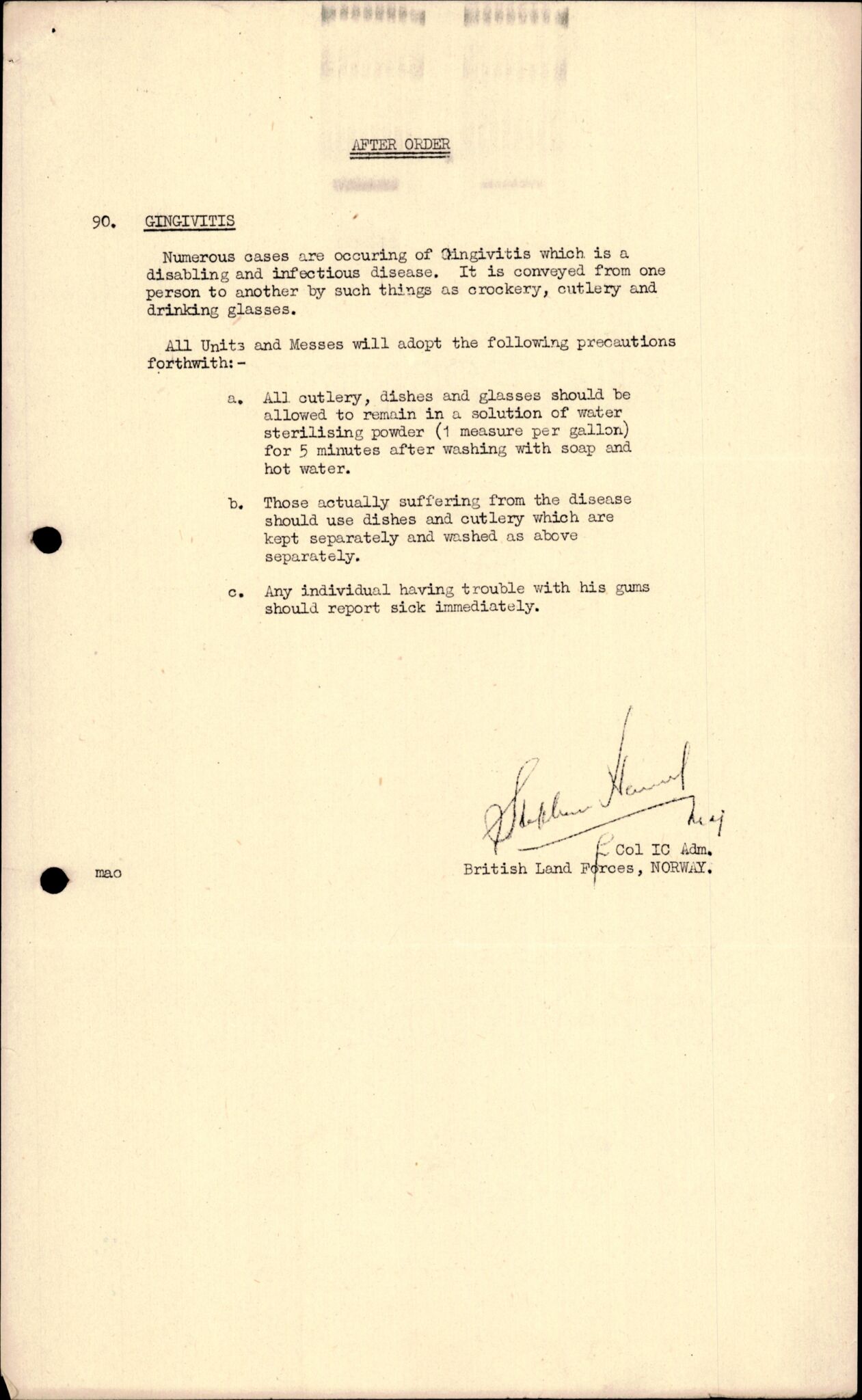 Forsvarets Overkommando. 2 kontor. Arkiv 11.4. Spredte tyske arkivsaker, AV/RA-RAFA-7031/D/Dar/Darc/L0017: FO.II, 1945, p. 540