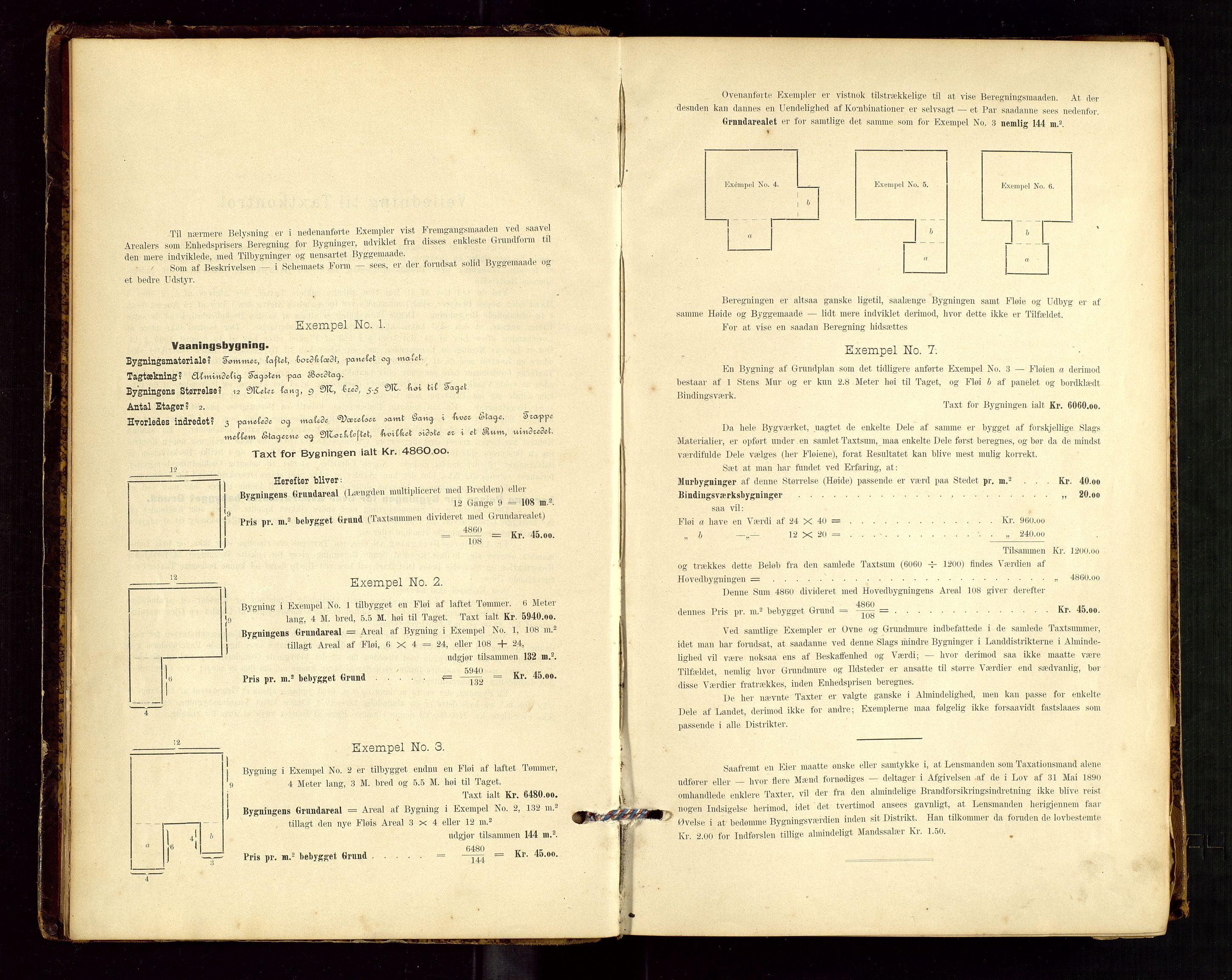 Hjelmeland lensmannskontor, AV/SAST-A-100439/Gob/L0001: "Brandtaxationsprotokol", 1895-1932