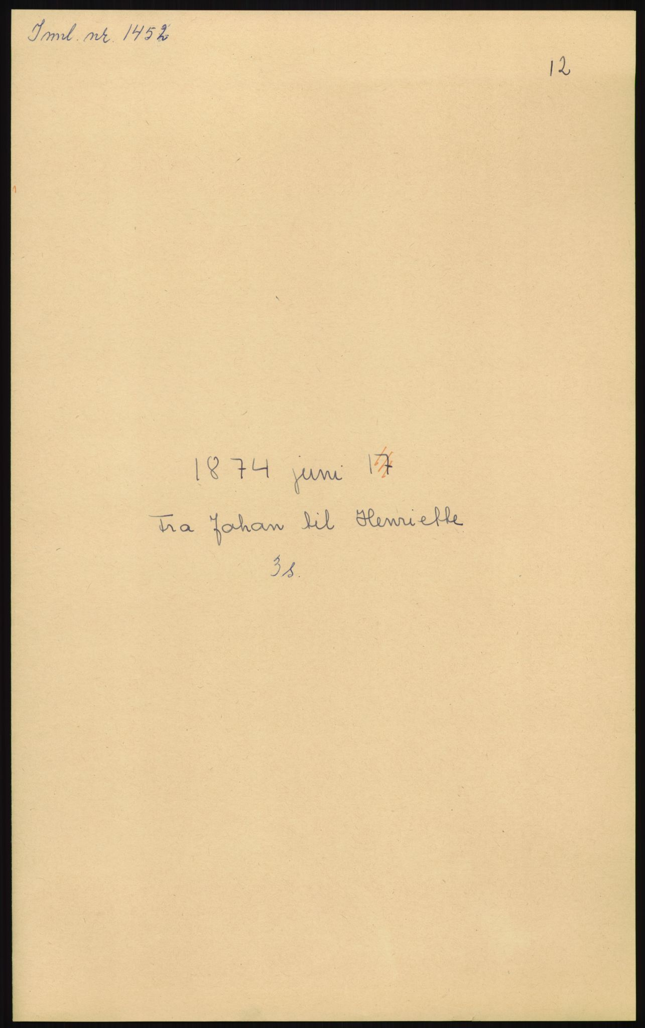 Samlinger til kildeutgivelse, Amerikabrevene, AV/RA-EA-4057/F/L0008: Innlån fra Hedmark: Gamkind - Semmingsen, 1838-1914, p. 163