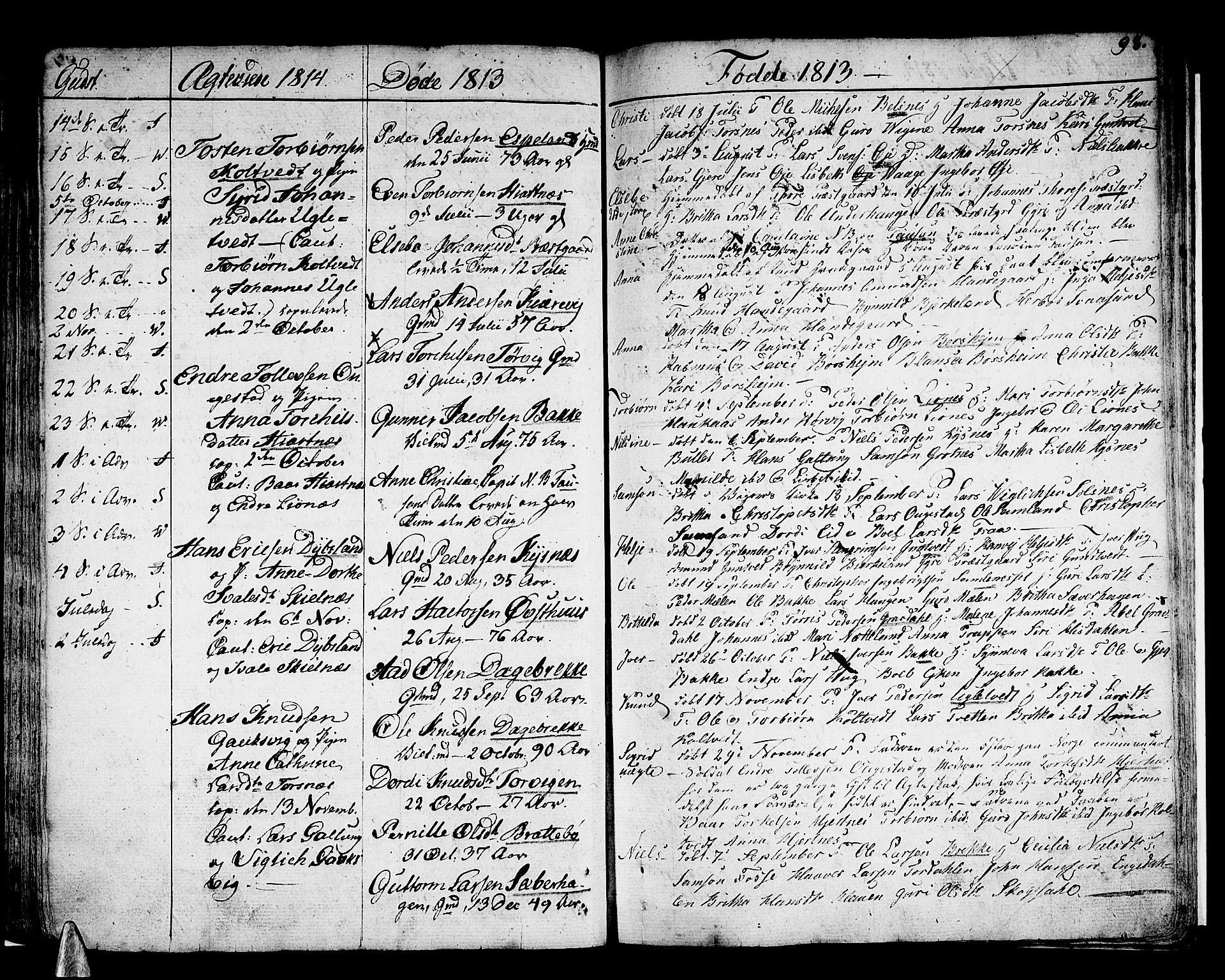 Strandebarm sokneprestembete, AV/SAB-A-78401/H/Haa: Parish register (official) no. A 4, 1788-1817, p. 98