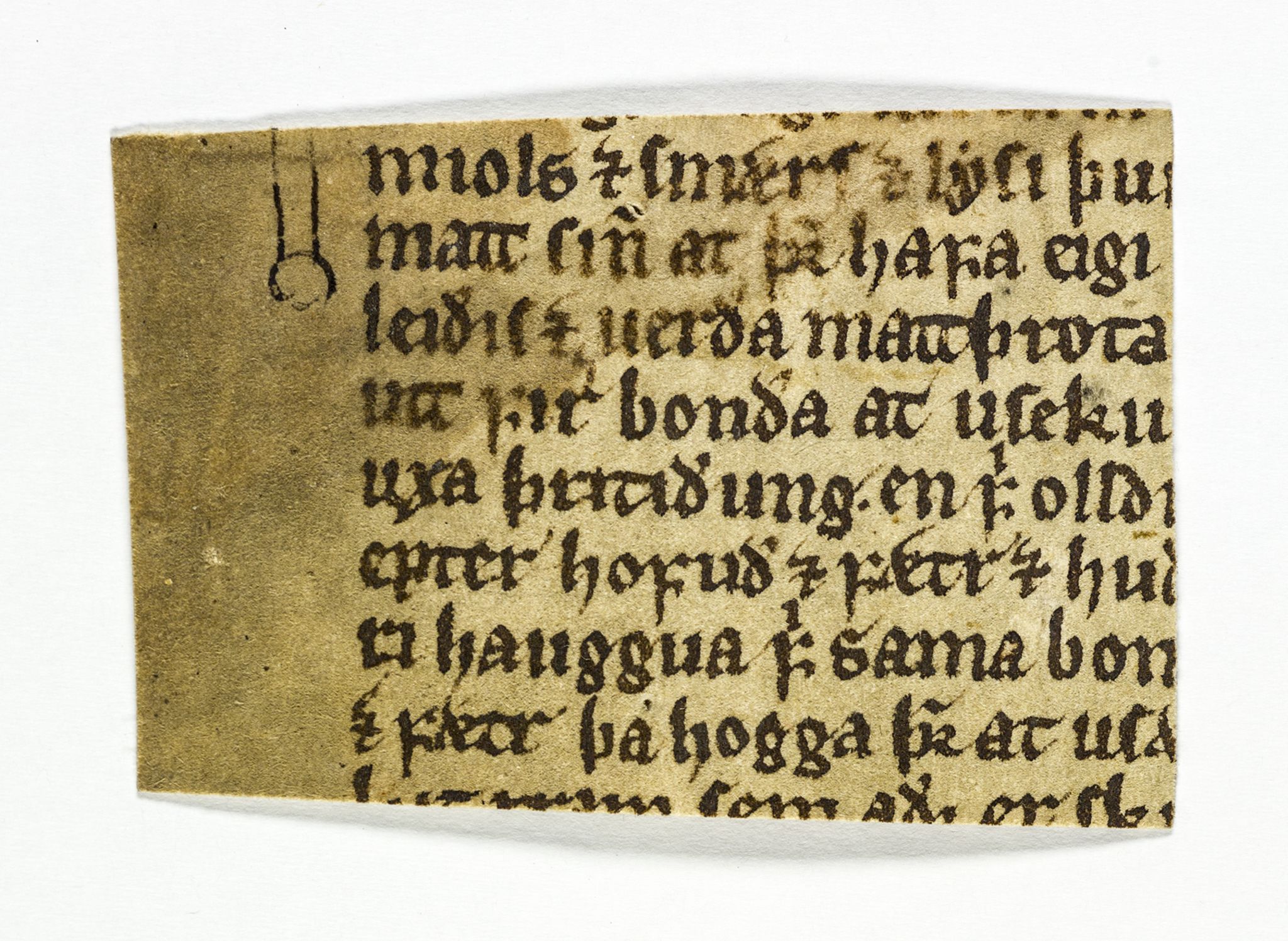 Riksarkivets diplomsamling, AV/RA-EA-5965/F26/L0004: Norrøne membranfragmenter bestand 31-50, 1100-1536, p. 152