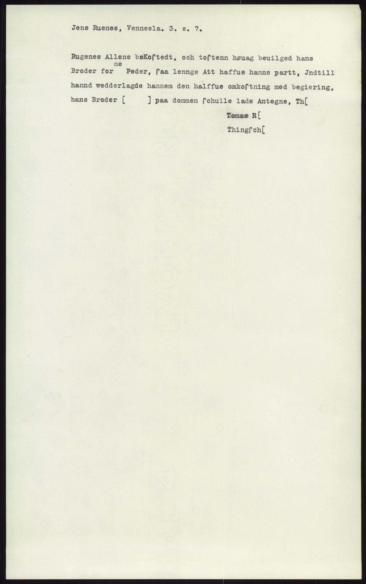 Samlinger til kildeutgivelse, Diplomavskriftsamlingen, RA/EA-4053/H/Ha, p. 2478