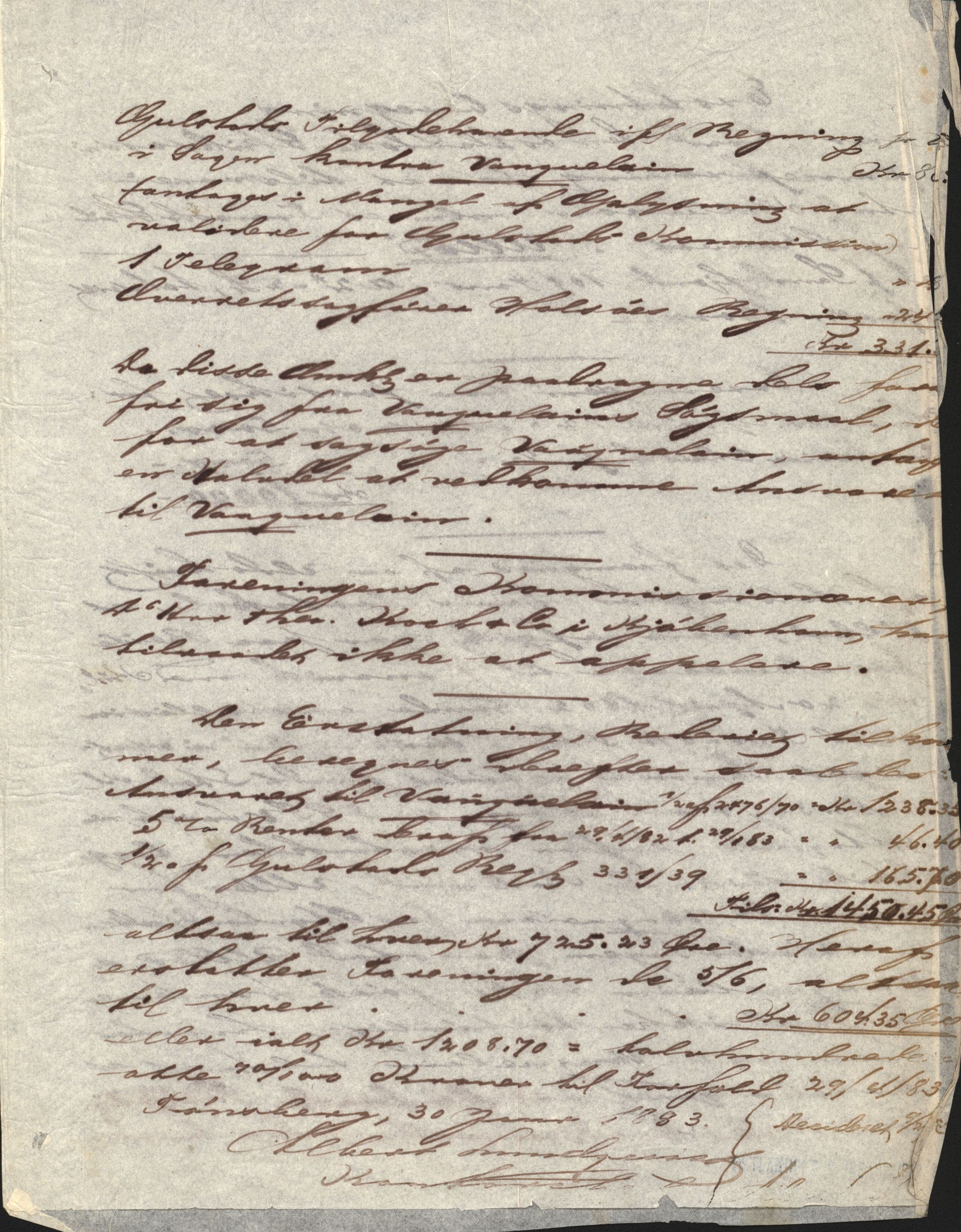 Pa 63 - Østlandske skibsassuranceforening, VEMU/A-1079/G/Ga/L0014/0011: Havaridokumenter / Agra, Anna, Jorsalfarer, Alfen, Uller, Solon, 1882, p. 52