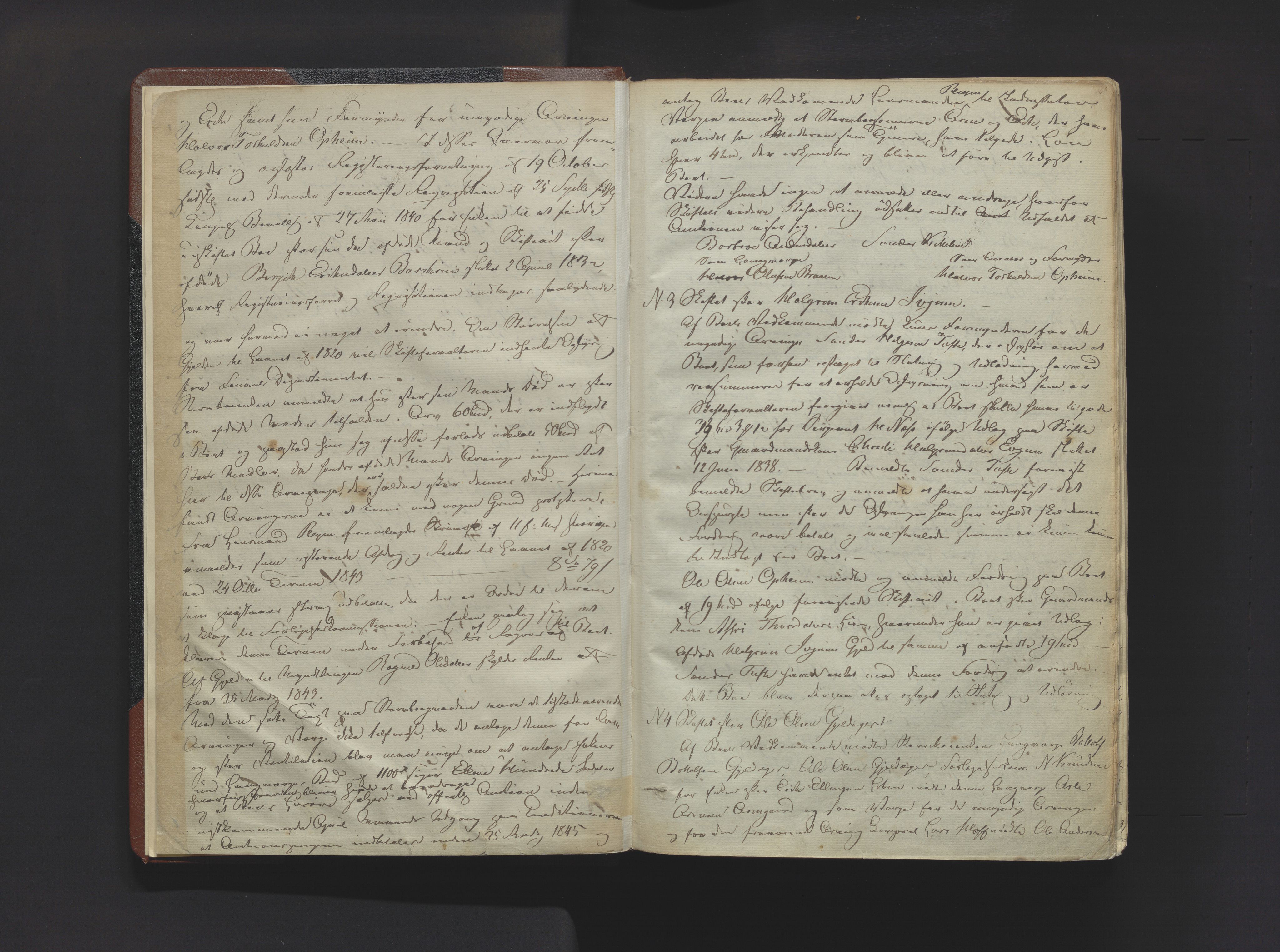 Hallingdal sorenskriveri, AV/SAKO-A-121/H/Hb/Hba/L0005: Skifteprotokoll, 1843-1849, p. 2