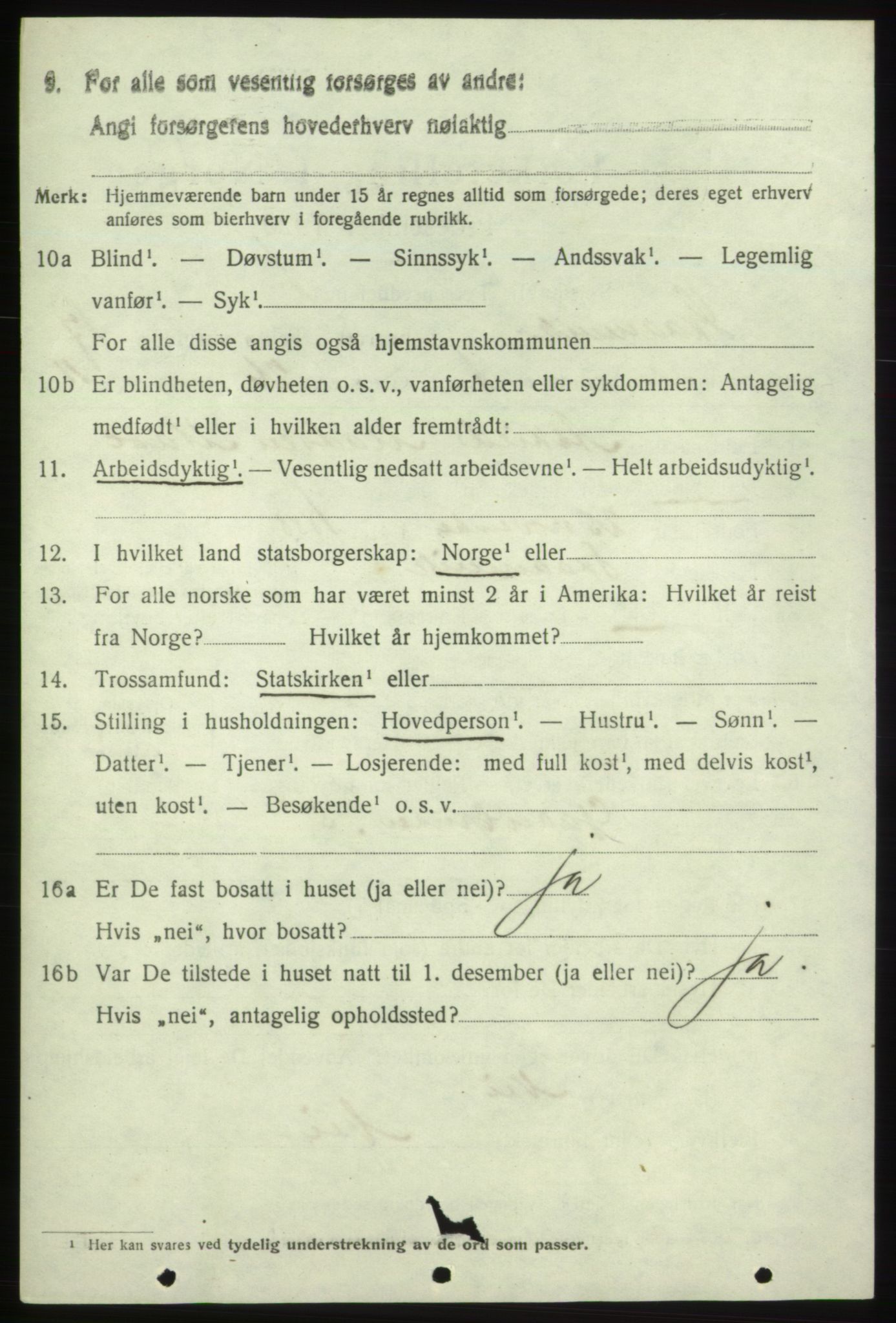 SAB, 1920 census for Skånevik, 1920, p. 6562