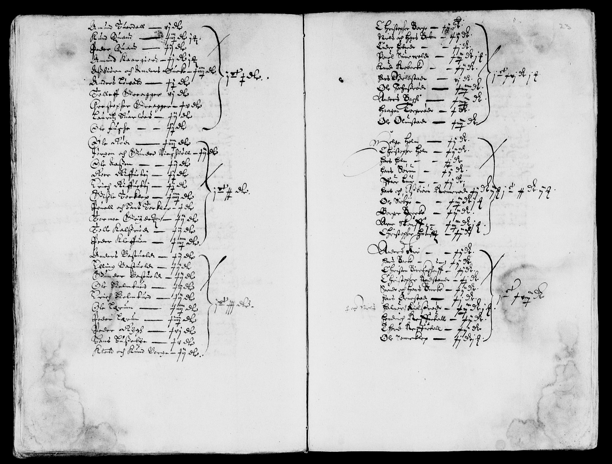 Rentekammeret inntil 1814, Reviderte regnskaper, Lensregnskaper, AV/RA-EA-5023/R/Rb/Rbo/L0026: Tønsberg len, 1644-1646