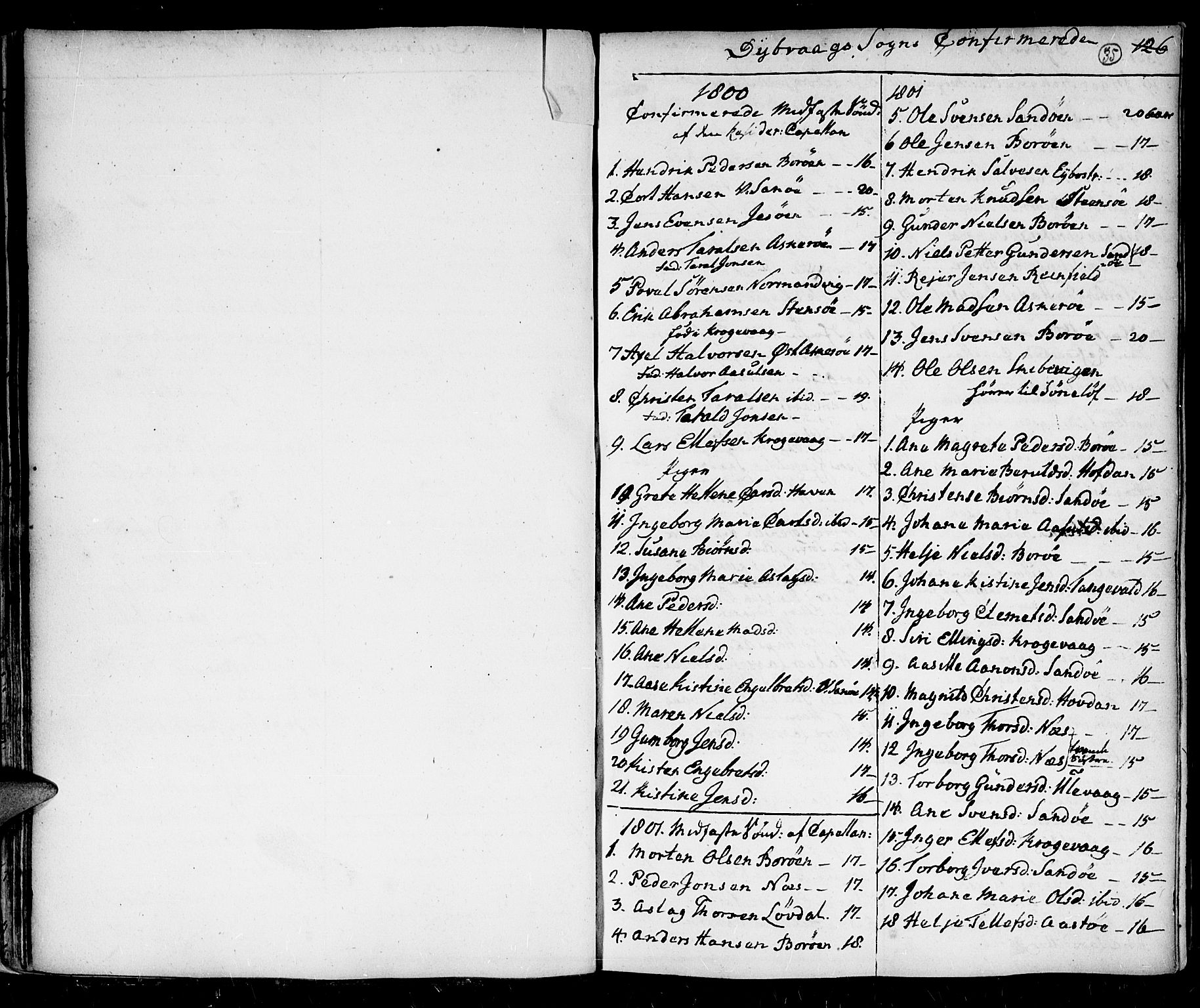 Holt sokneprestkontor, SAK/1111-0021/F/Fa/L0001: Parish register (official) no. A 1 /3, 1721-1812, p. 35