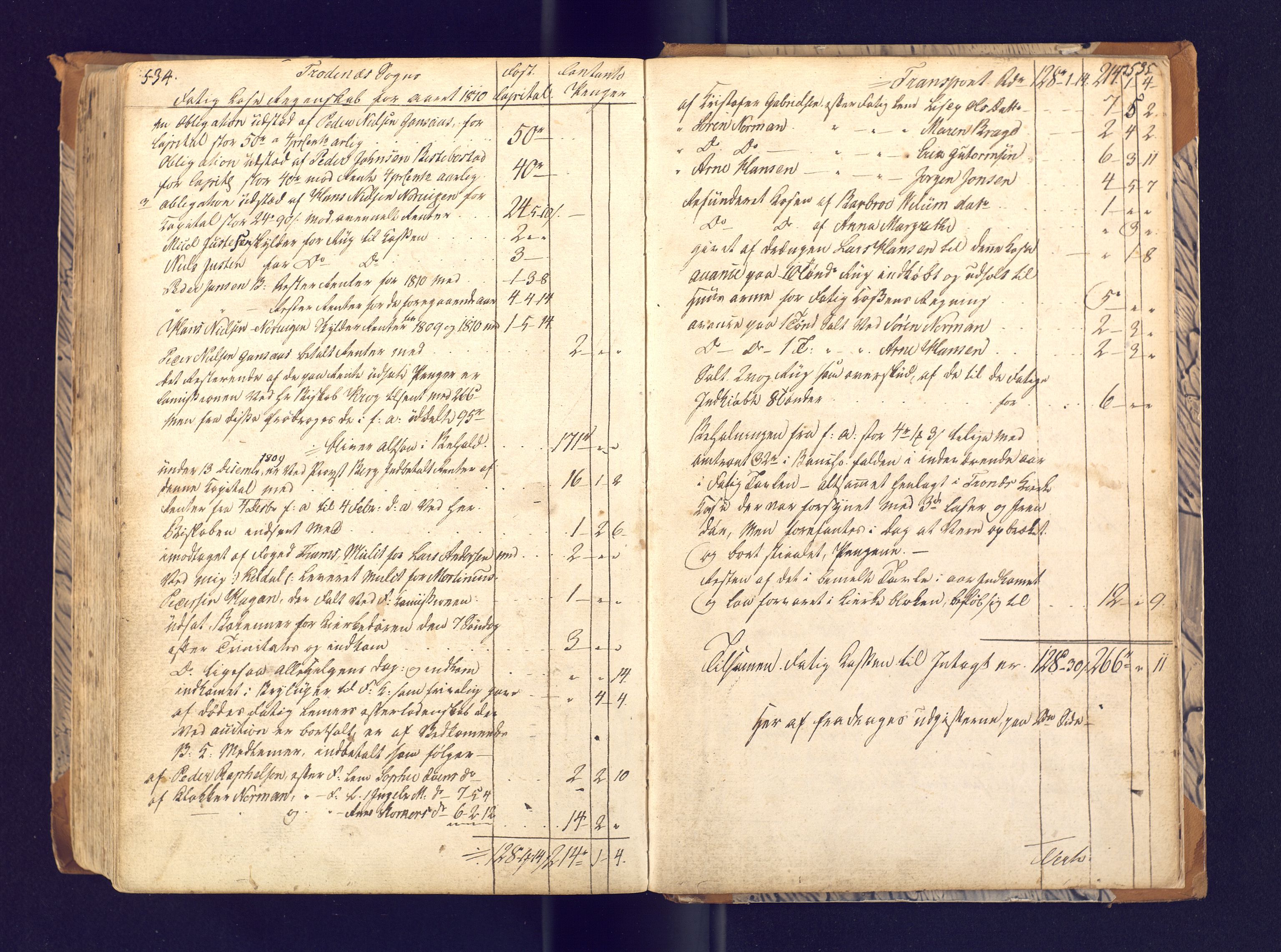 Trondenes sokneprestkontor, AV/SATØ-S-1319/H/Ha/L0003kirke: Parish register (official) no. 3, 1783-1803, p. 534-535