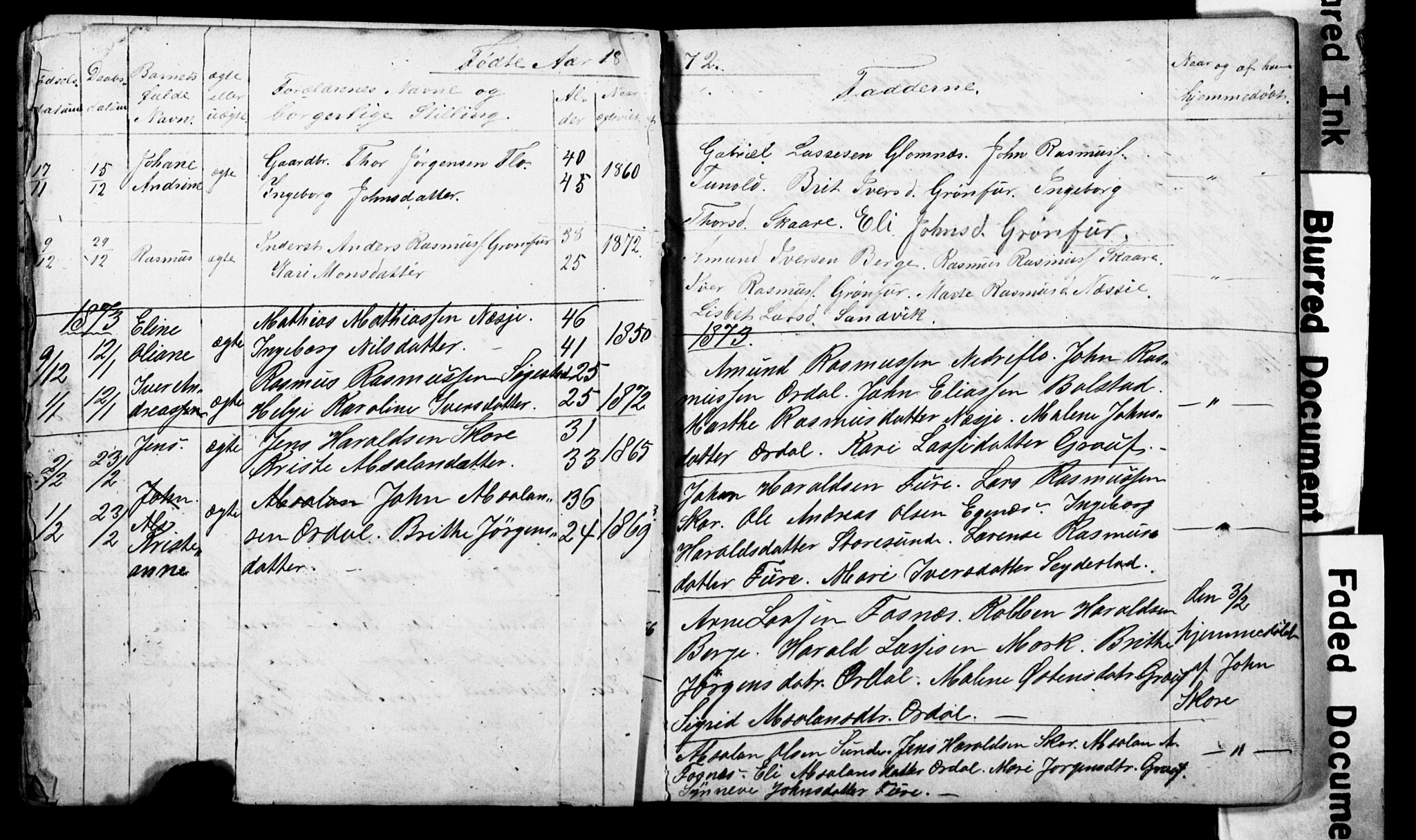 Stryn Sokneprestembete, AV/SAB-A-82501: Parish register (copy) no. C 1A, 1866-1875, p. 33