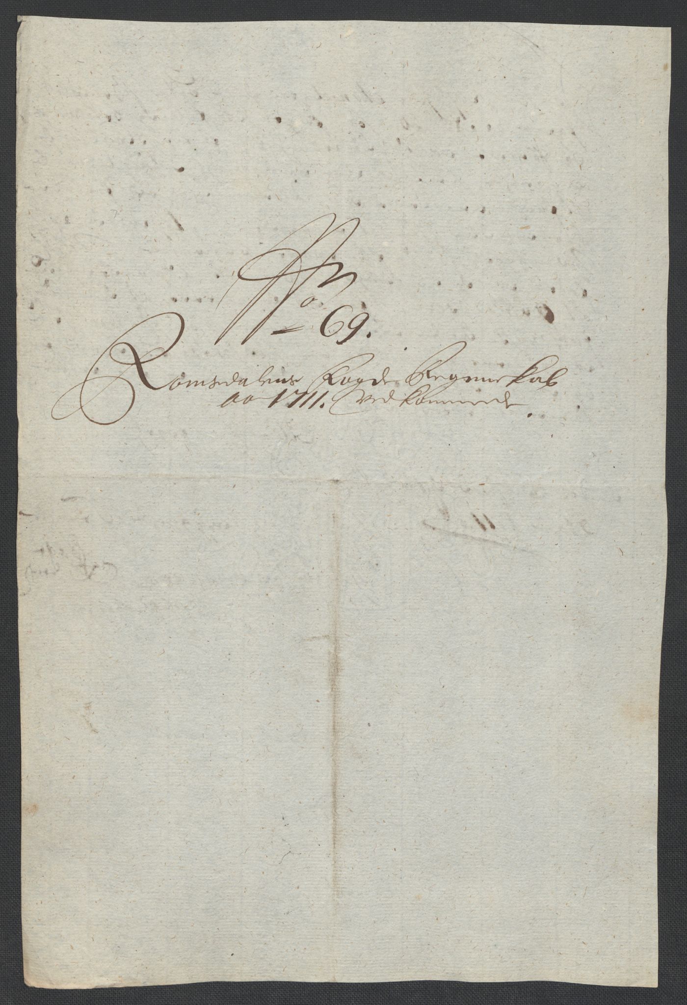 Rentekammeret inntil 1814, Reviderte regnskaper, Fogderegnskap, AV/RA-EA-4092/R55/L3660: Fogderegnskap Romsdal, 1711, p. 333