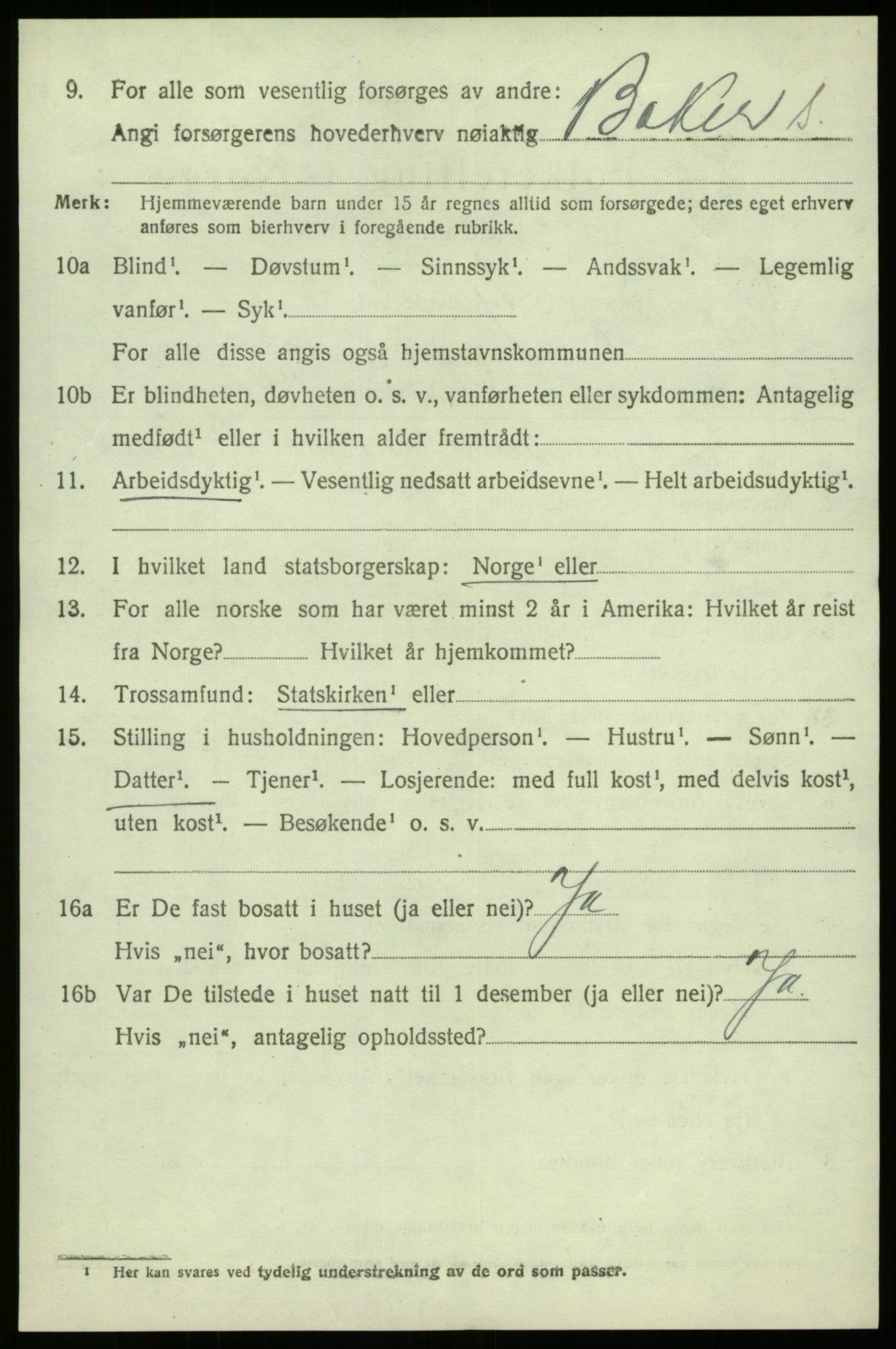 SAB, 1920 census for Eid, 1920, p. 6019