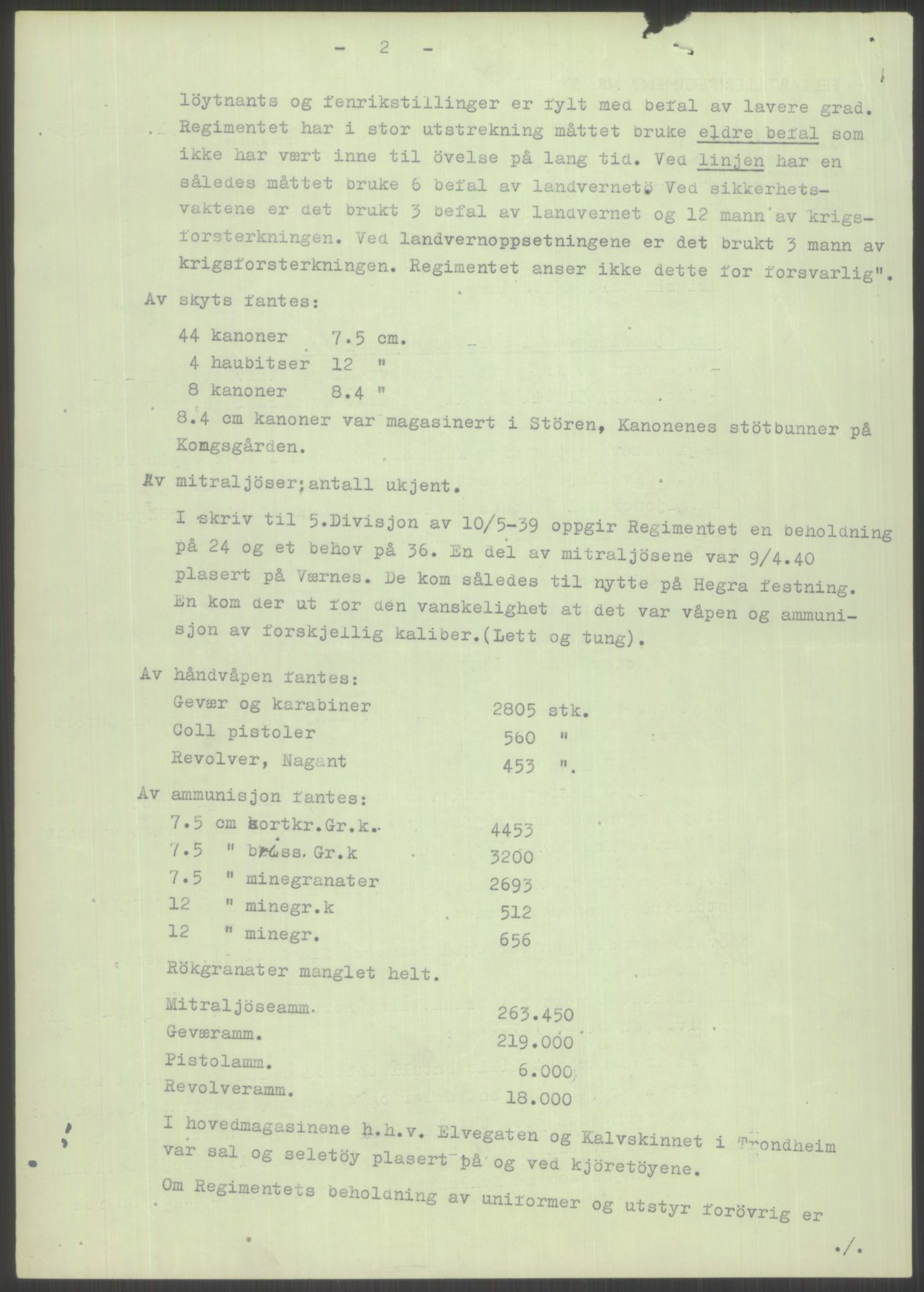 Forsvaret, Forsvarets krigshistoriske avdeling, AV/RA-RAFA-2017/Y/Yb/L0114: II-C-11-513-550  -  5. Divisjon., 1940, p. 1145