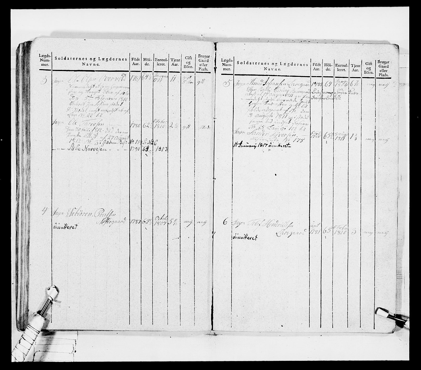 Generalitets- og kommissariatskollegiet, Det kongelige norske kommissariatskollegium, AV/RA-EA-5420/E/Eh/L0036a: Nordafjelske gevorbne infanteriregiment, 1813, p. 461