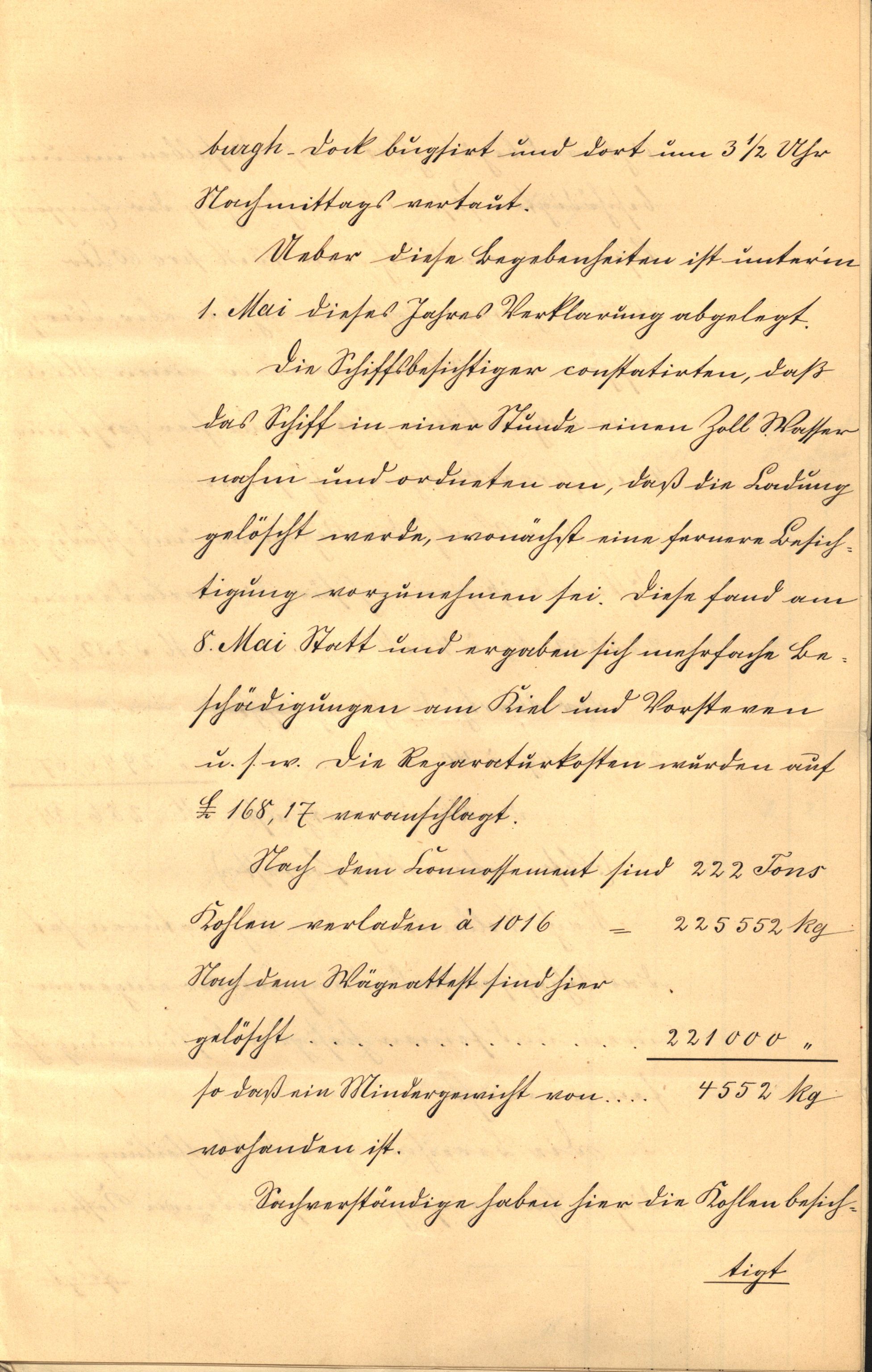 Pa 63 - Østlandske skibsassuranceforening, VEMU/A-1079/G/Ga/L0014/0012: Havaridokumenter / Sophie, Andover, Alliance, Anna, 1882, p. 92