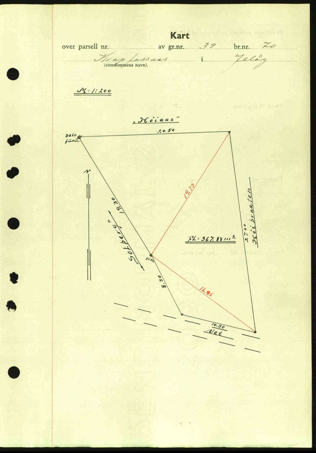 Moss sorenskriveri, SAO/A-10168: Mortgage book no. A5, 1938-1939, Diary no: : 2119/1938