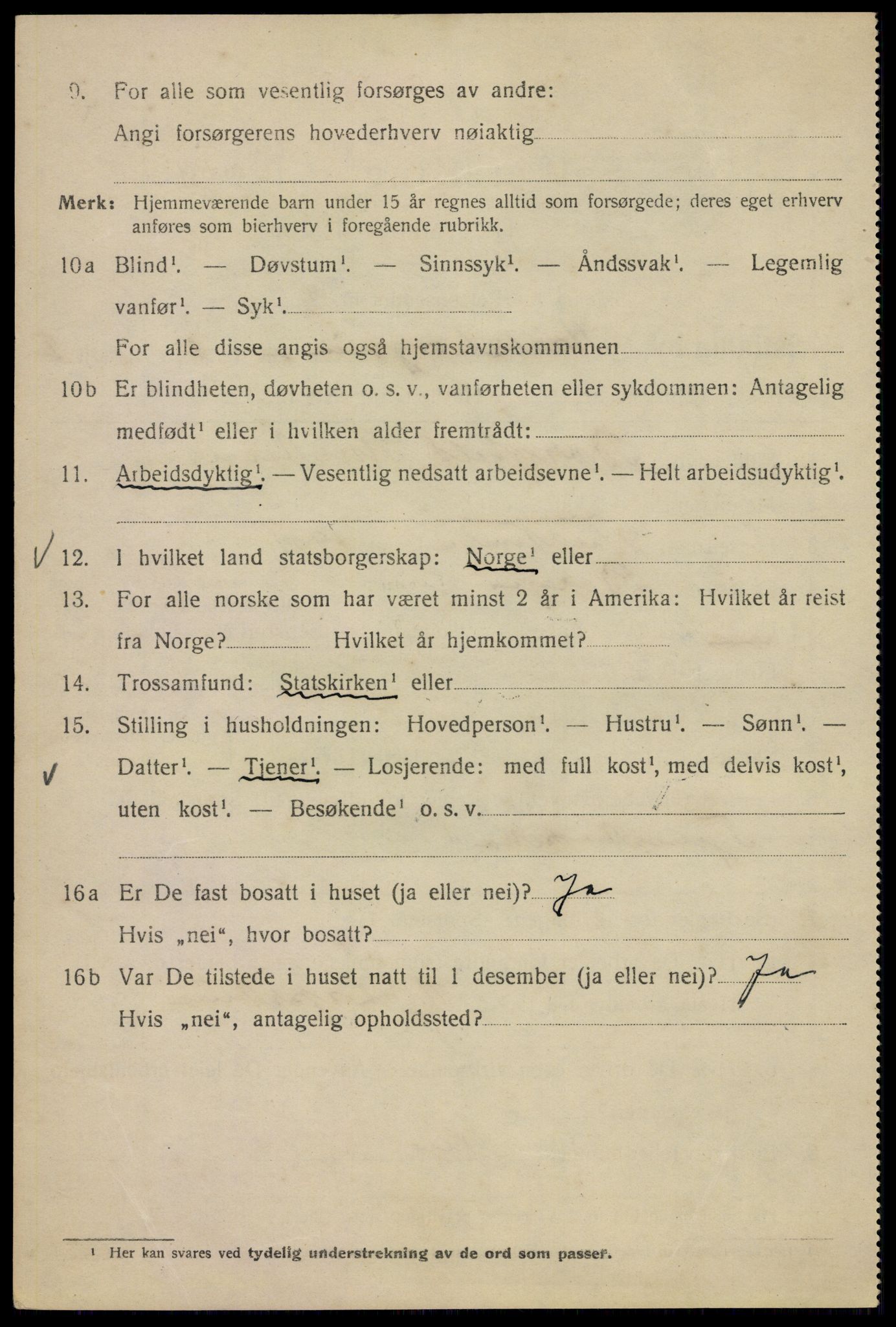 SAO, 1920 census for Kristiania, 1920, p. 329996