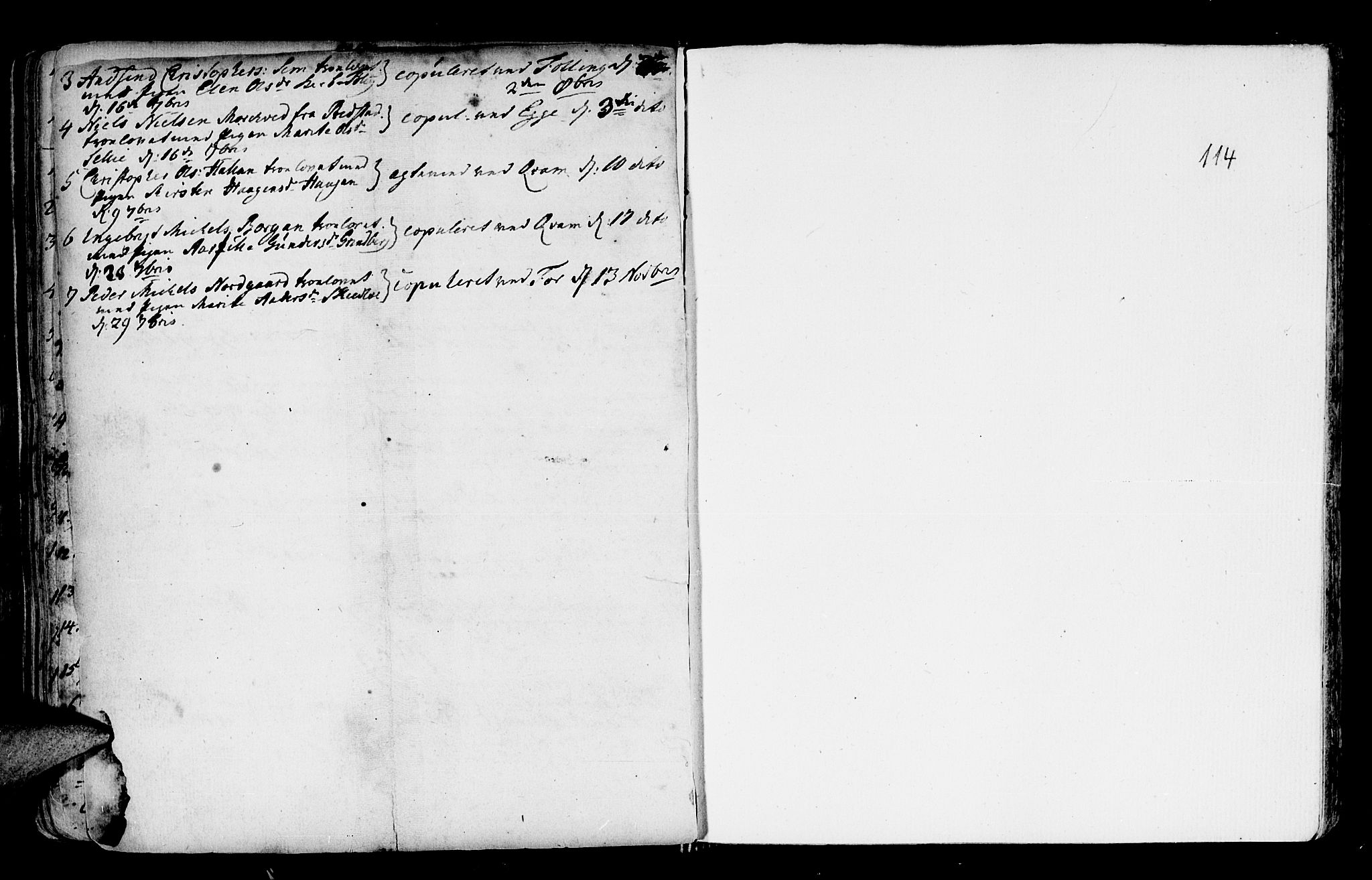 Ministerialprotokoller, klokkerbøker og fødselsregistre - Nord-Trøndelag, SAT/A-1458/746/L0439: Parish register (official) no. 746A01, 1688-1759, p. 114
