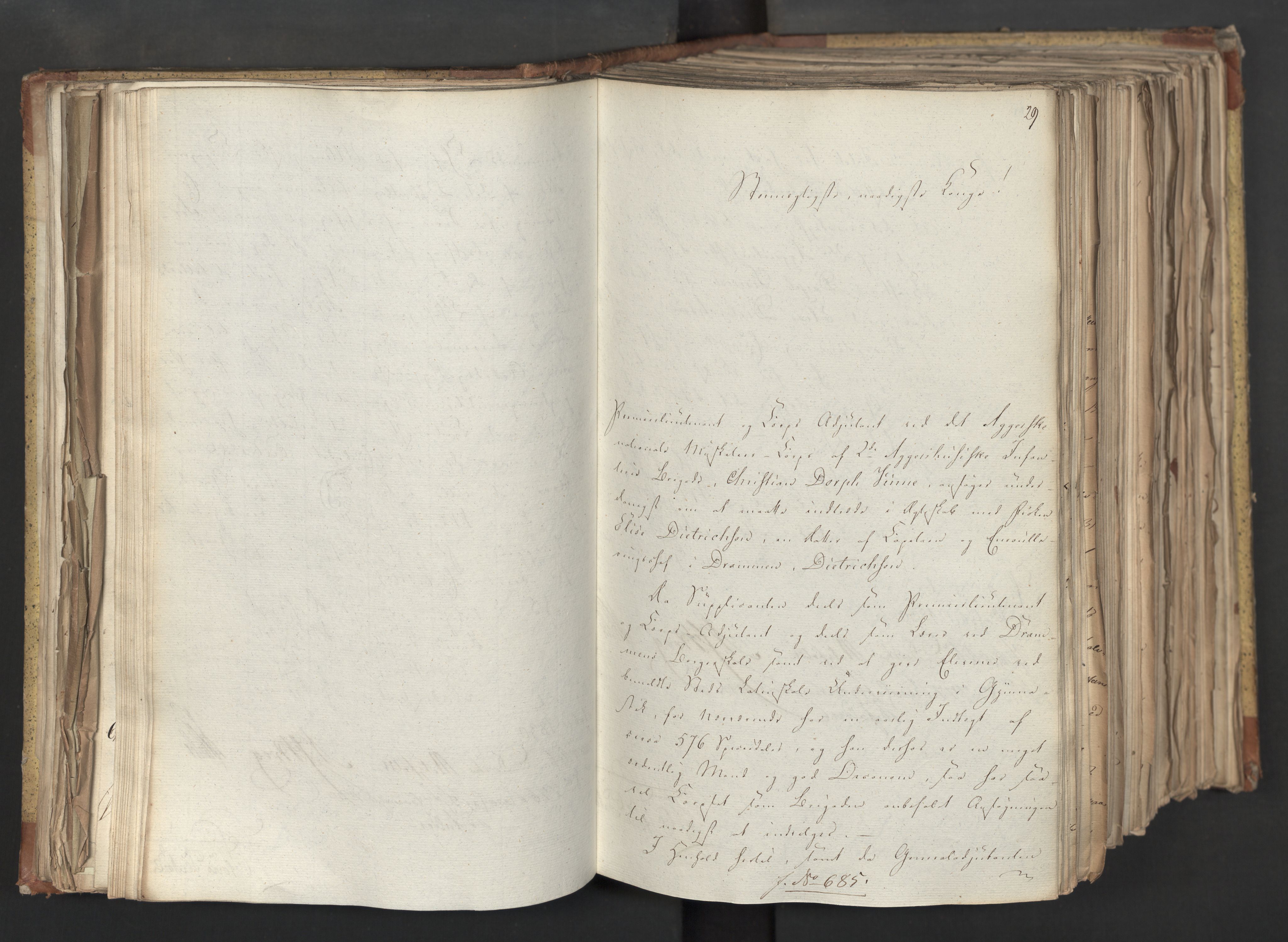 Statsrådsavdelingen i Stockholm, AV/RA-S-1003/D/Da/L0068: Regjeringsinnstillinger nr. 660-876, 1830, p. 106