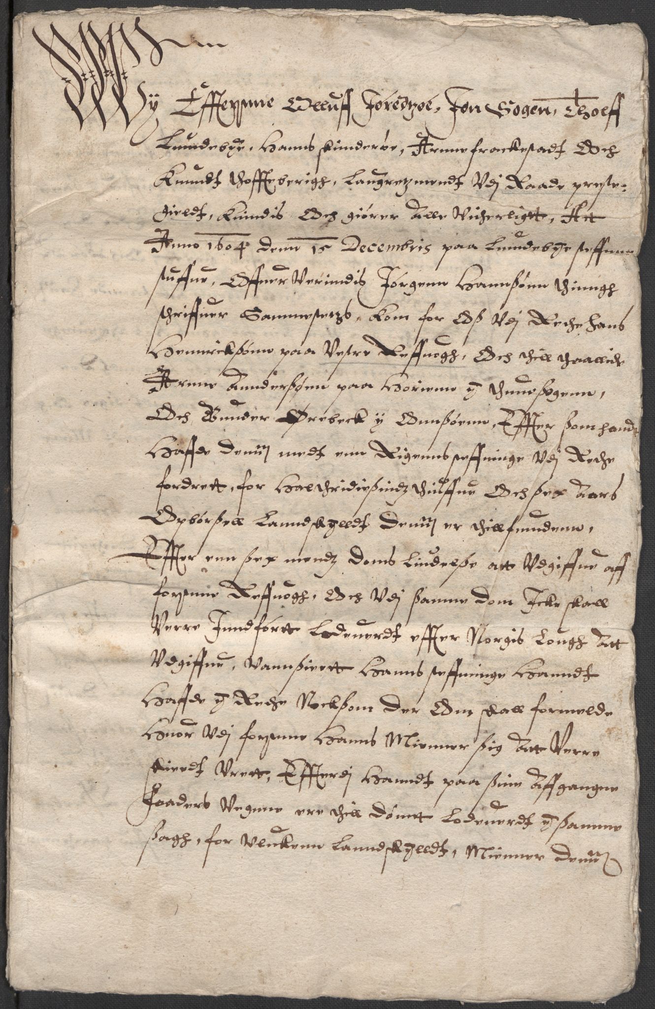 Riksarkivets diplomsamling, AV/RA-EA-5965/F12/L0007: Pk. 8 (I), 1604-1719, p. 36