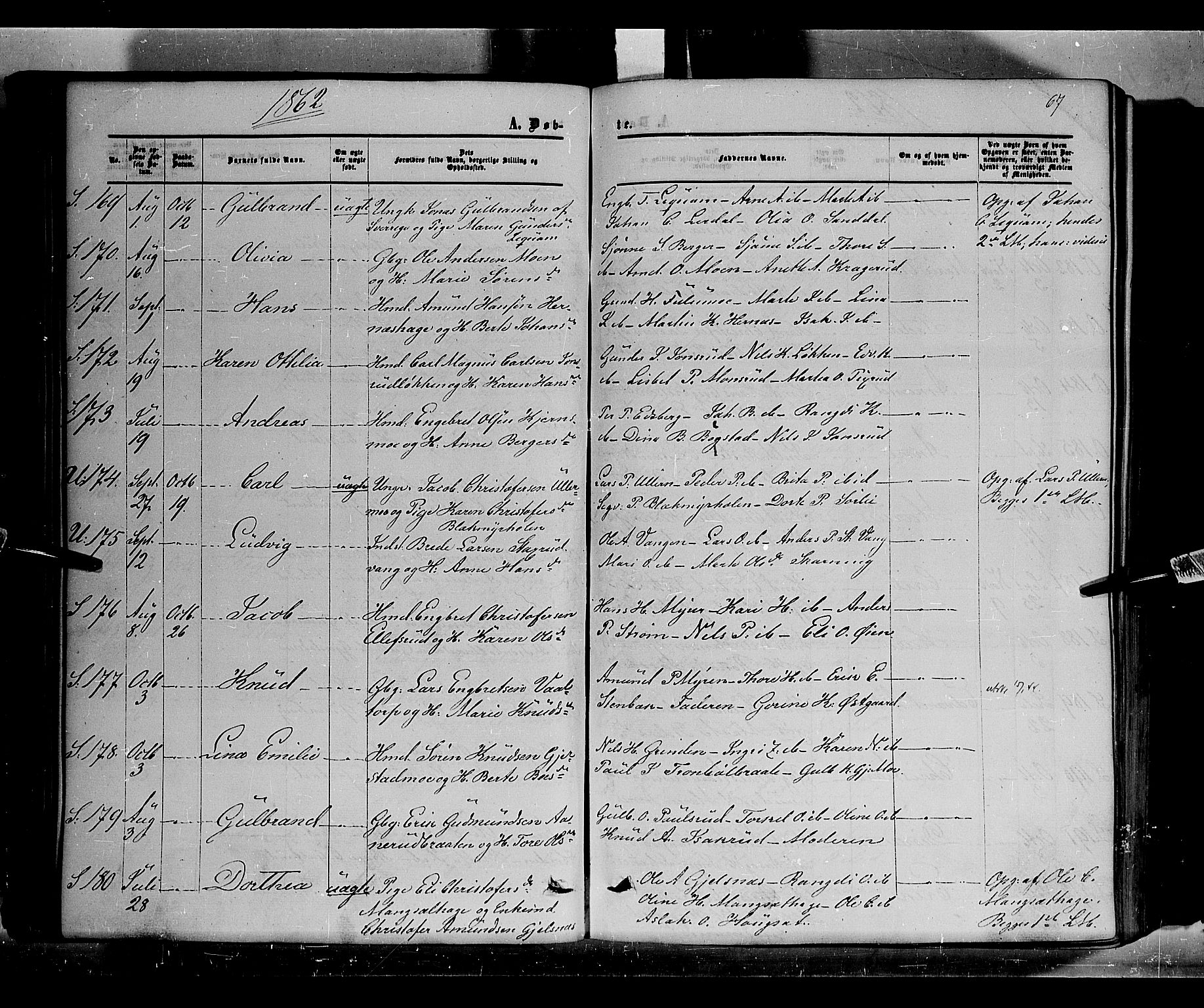 Sør-Odal prestekontor, AV/SAH-PREST-030/H/Ha/Haa/L0002: Parish register (official) no. 2, 1859-1863, p. 67