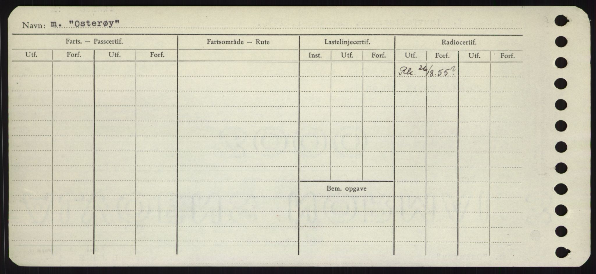 Sjøfartsdirektoratet med forløpere, Skipsmålingen, AV/RA-S-1627/H/Hd/L0028: Fartøy, O, p. 488