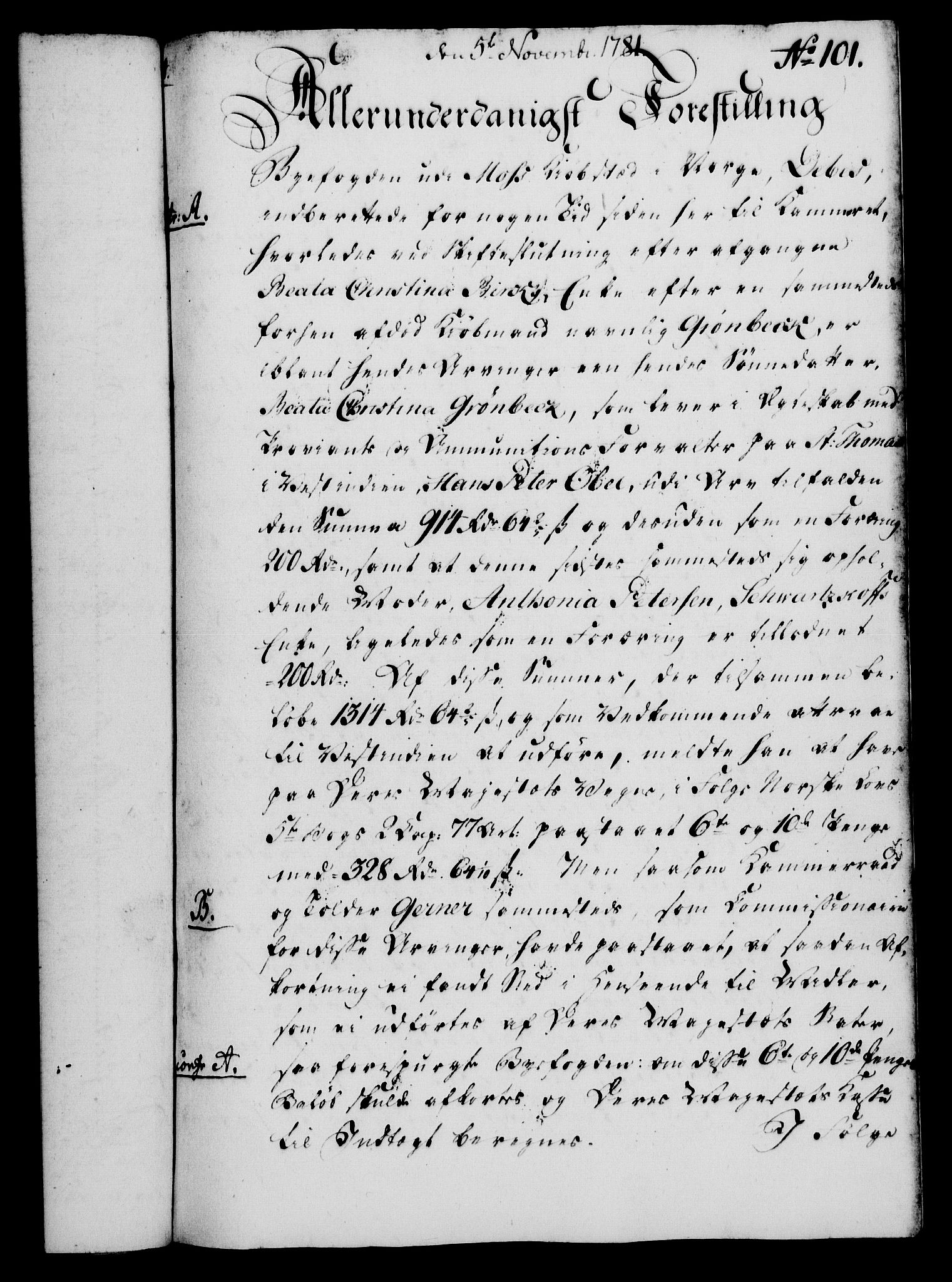 Rentekammeret, Kammerkanselliet, RA/EA-3111/G/Gf/Gfa/L0063: Norsk relasjons- og resolusjonsprotokoll (merket RK 52.63), 1781, p. 1073
