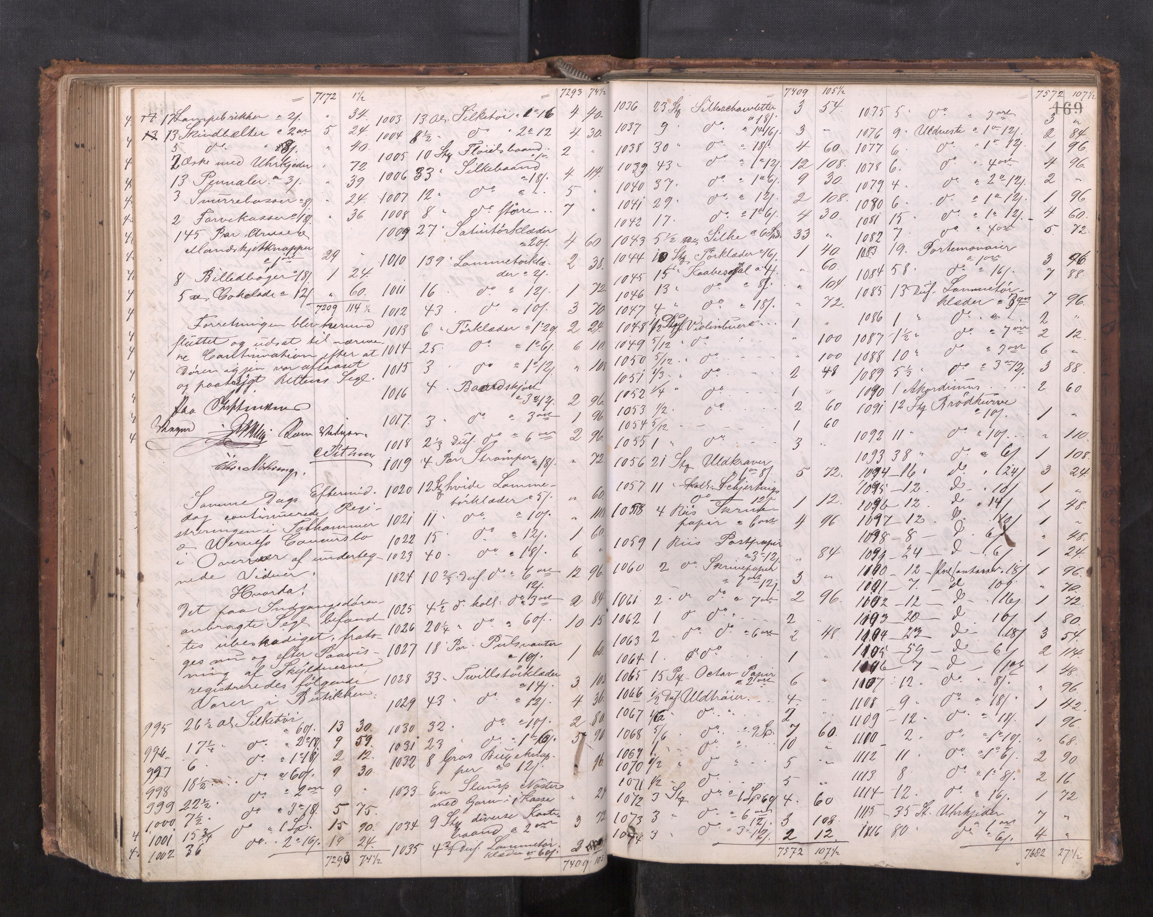 Trondheim byfogd, AV/SAT-A-0003/1/3/3C/L0005: Skifteregistreringsprotokoll - 18/3-25/2. (u/ register), 1869-1876, p. 169