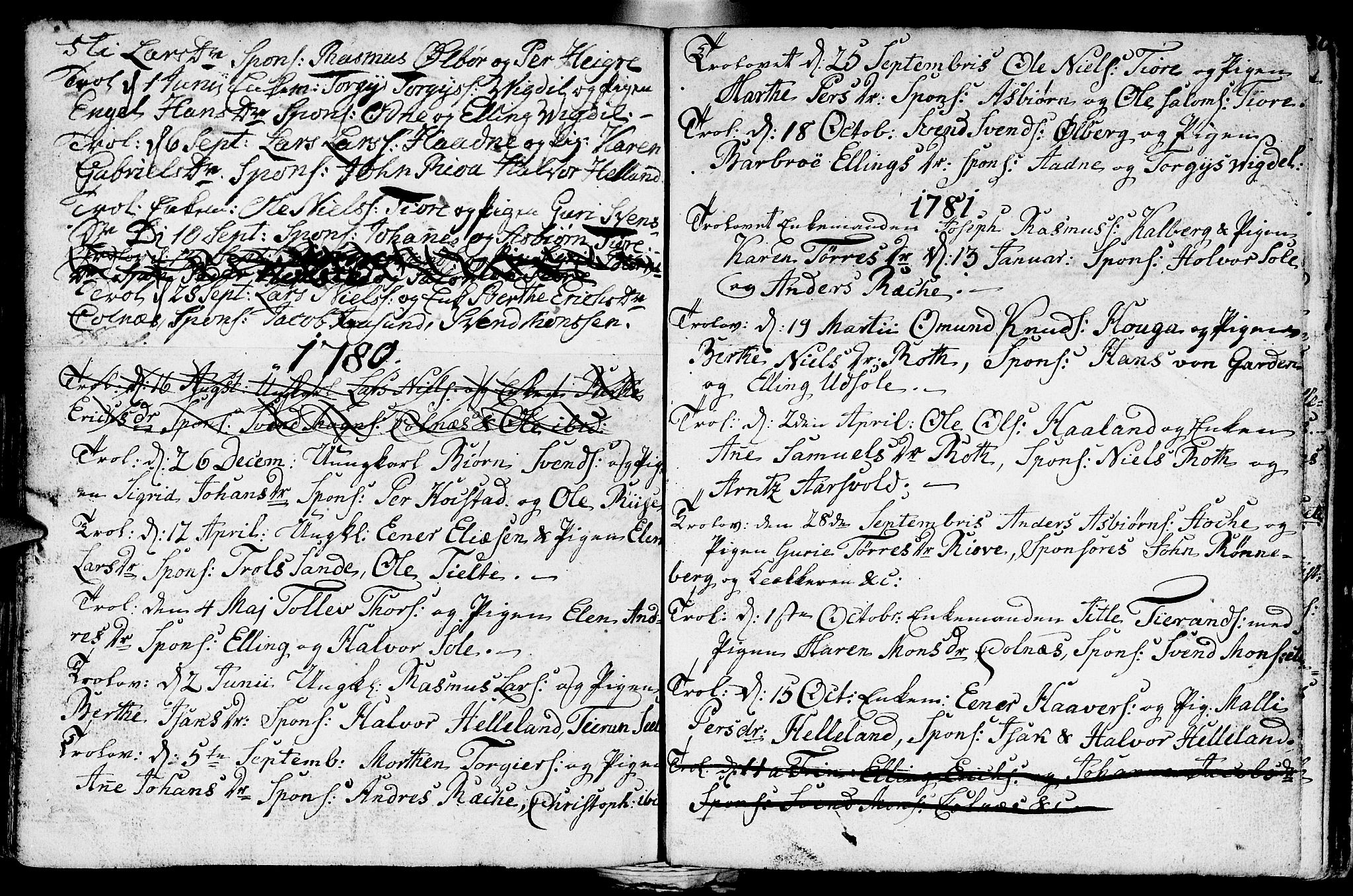 Håland sokneprestkontor, SAST/A-101802/001/30BA/L0002: Parish register (official) no. A 2, 1722-1794