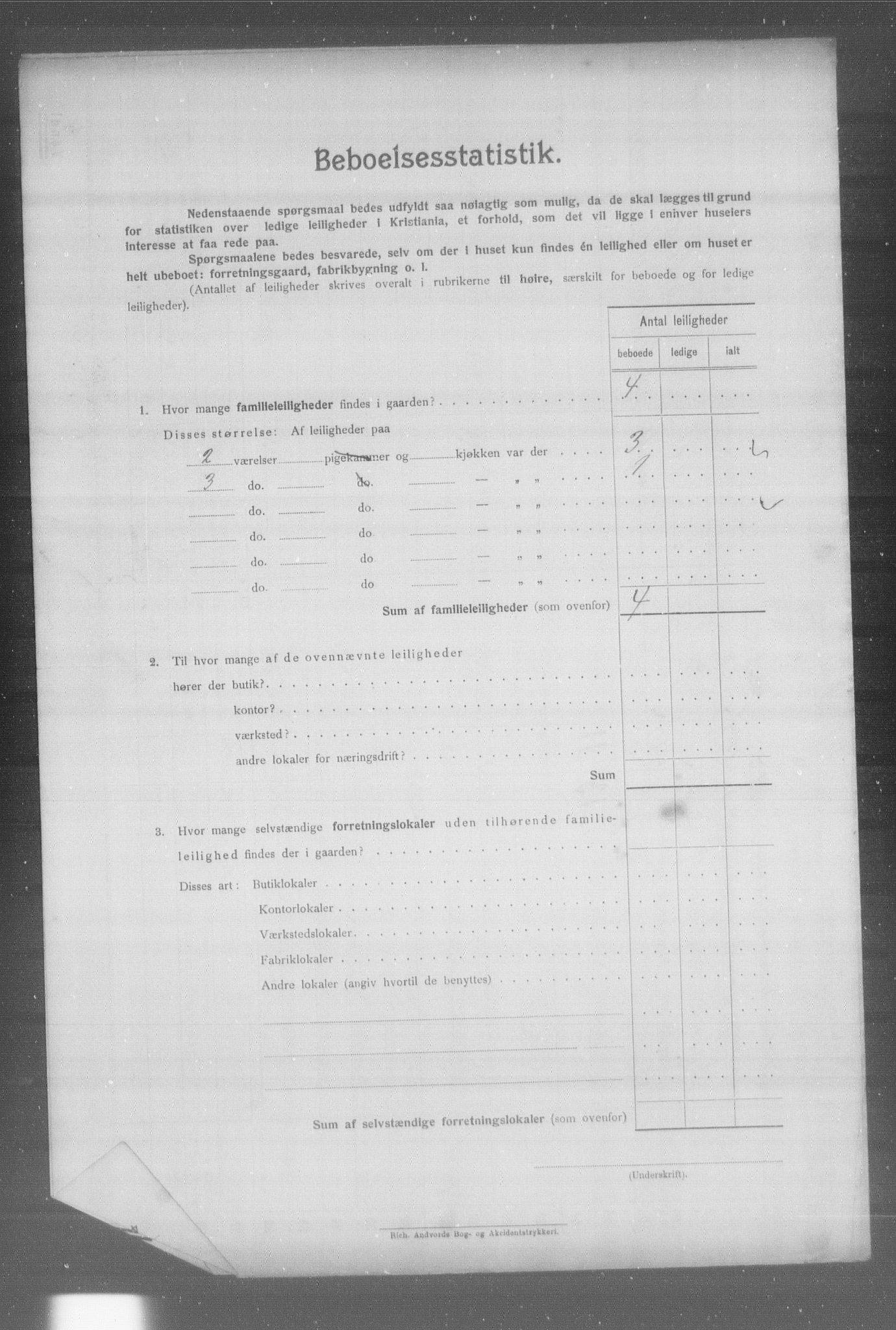 OBA, Municipal Census 1904 for Kristiania, 1904, p. 23532