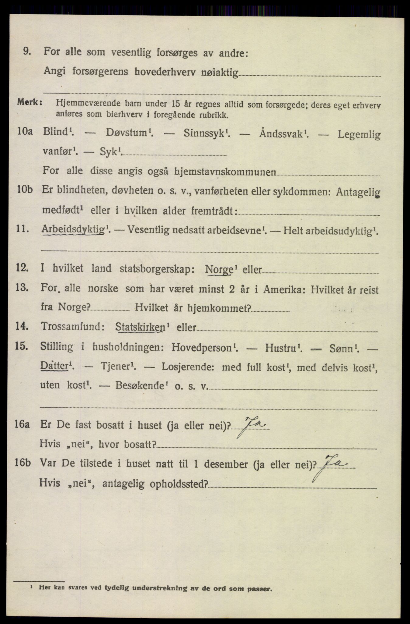 SAH, 1920 census for Trysil, 1920, p. 6668