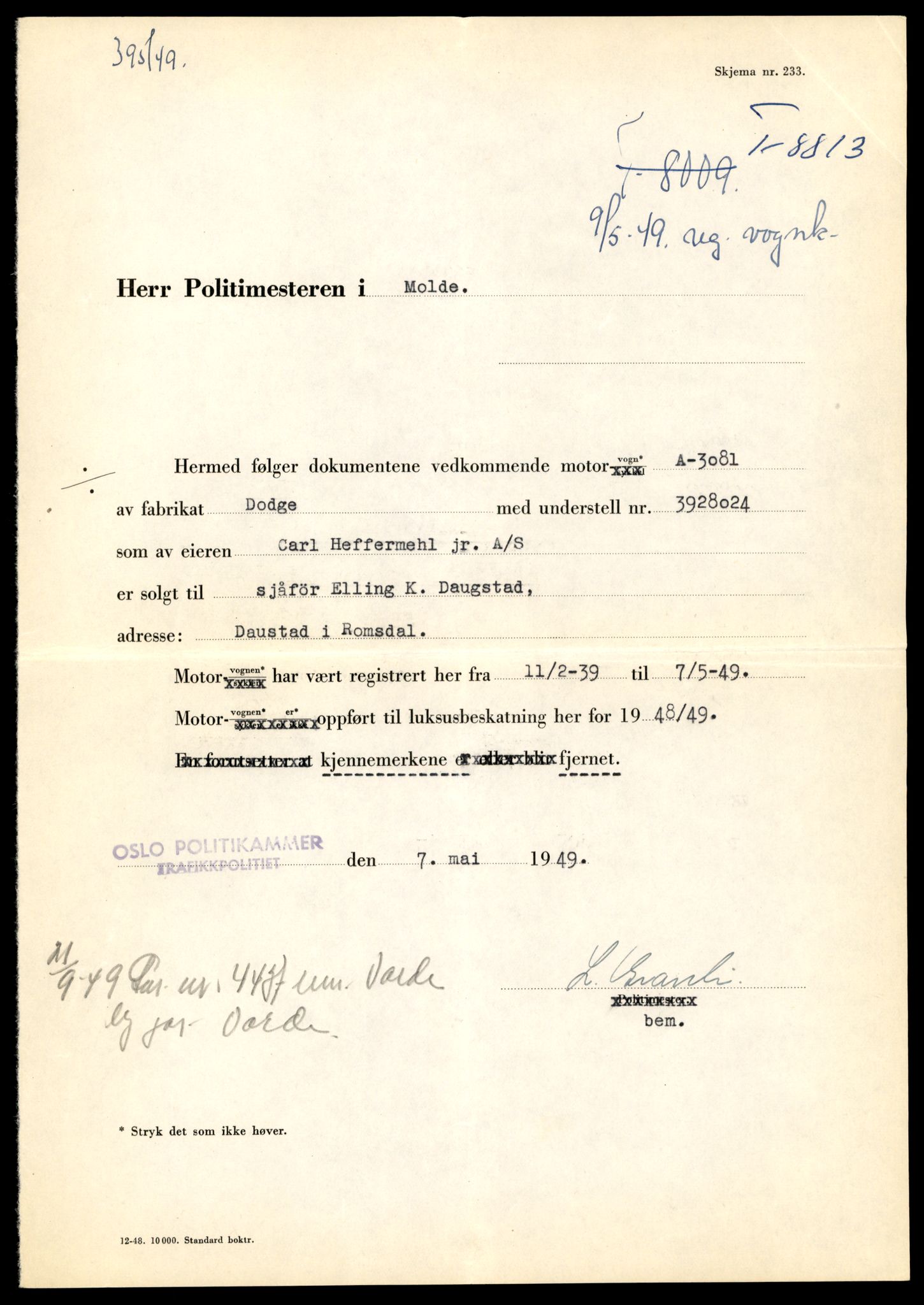 Møre og Romsdal vegkontor - Ålesund trafikkstasjon, AV/SAT-A-4099/F/Fe/L0049: Registreringskort for kjøretøy T 14864 - T 18613, 1927-1998, p. 679
