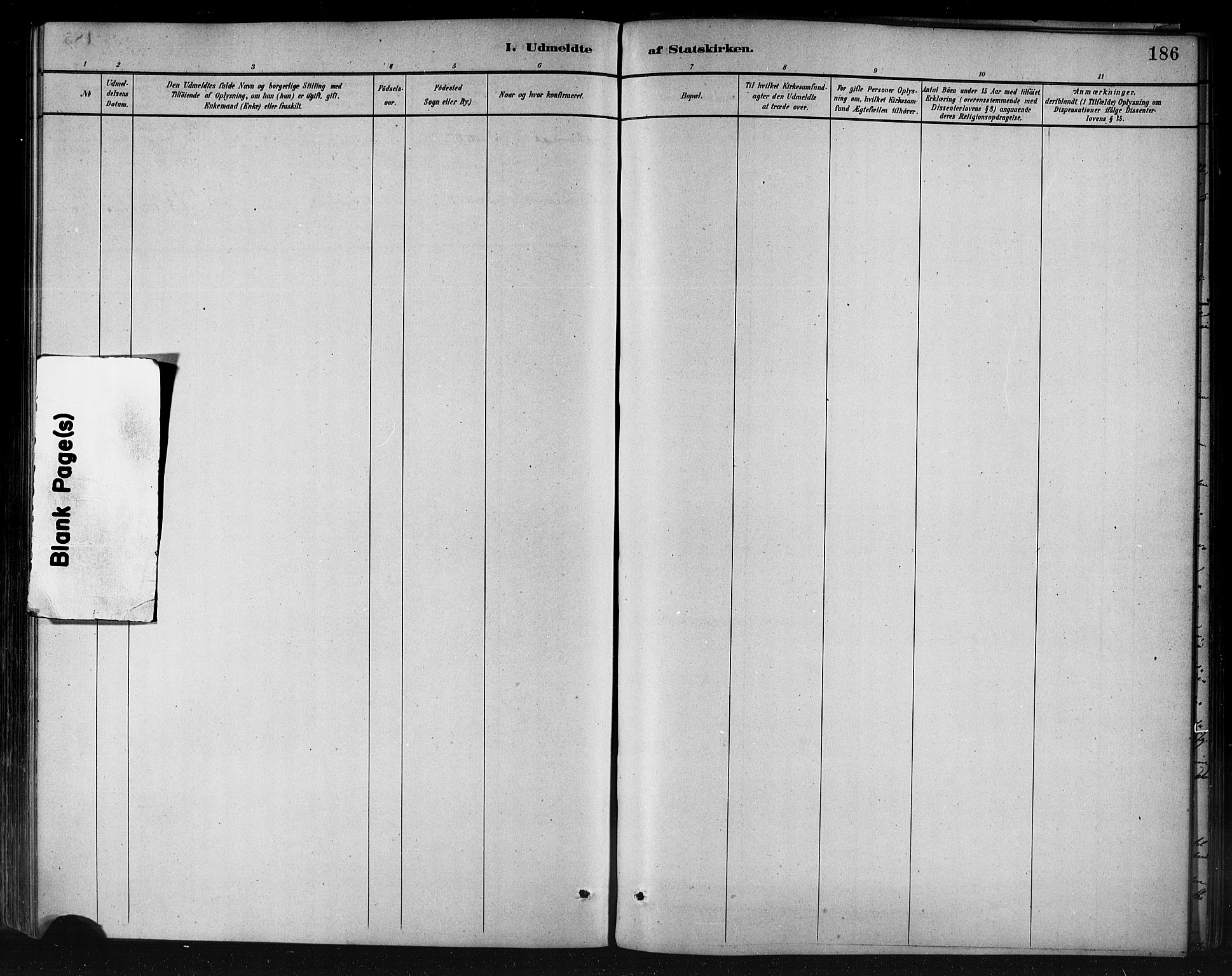 Ministerialprotokoller, klokkerbøker og fødselsregistre - Nordland, AV/SAT-A-1459/858/L0831: Parish register (official) no. 858A01, 1884-1902, p. 186