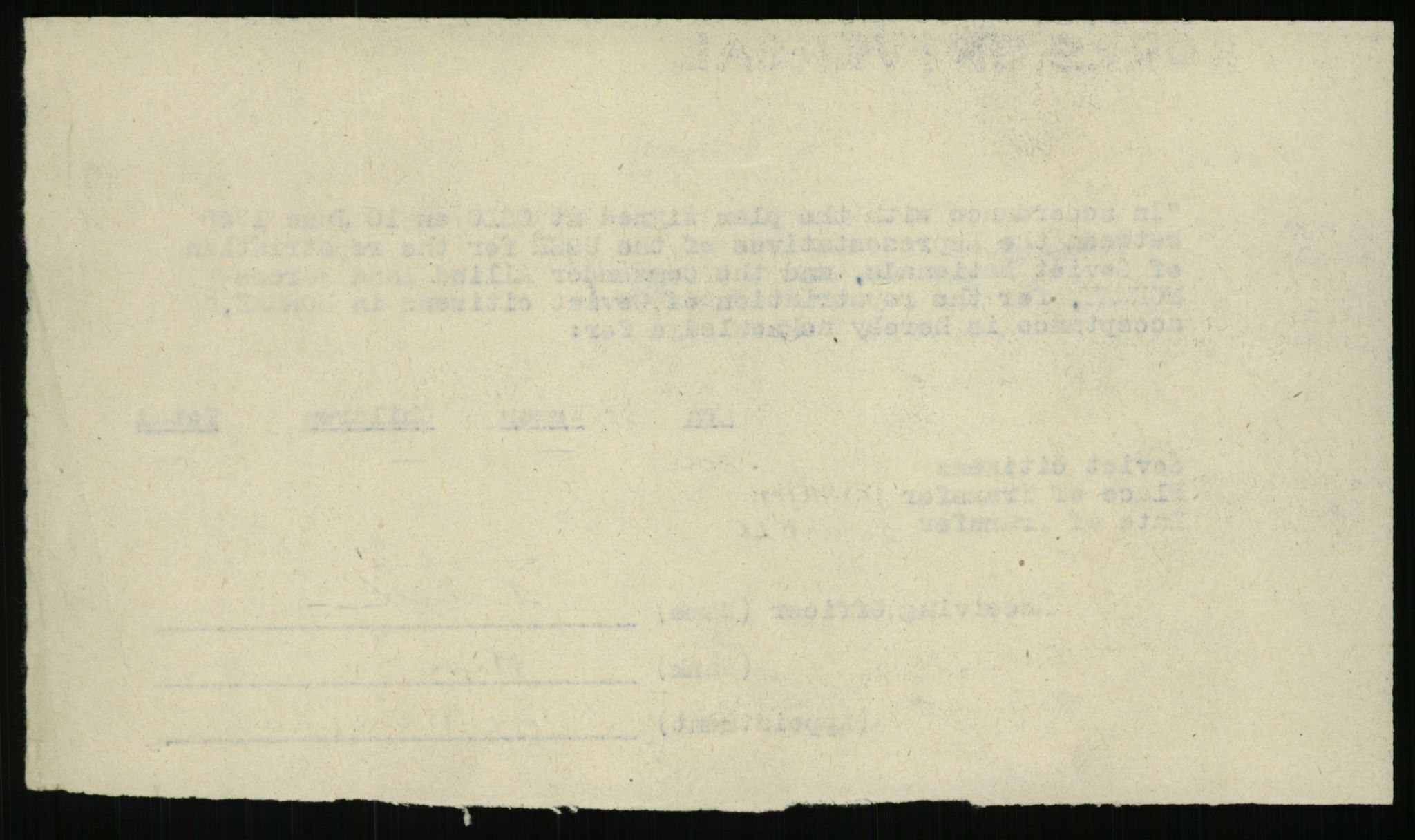 Flyktnings- og fangedirektoratet, Repatrieringskontoret, AV/RA-S-1681/D/Db/L0020: Displaced Persons (DPs) og sivile tyskere, 1945-1948, p. 1064